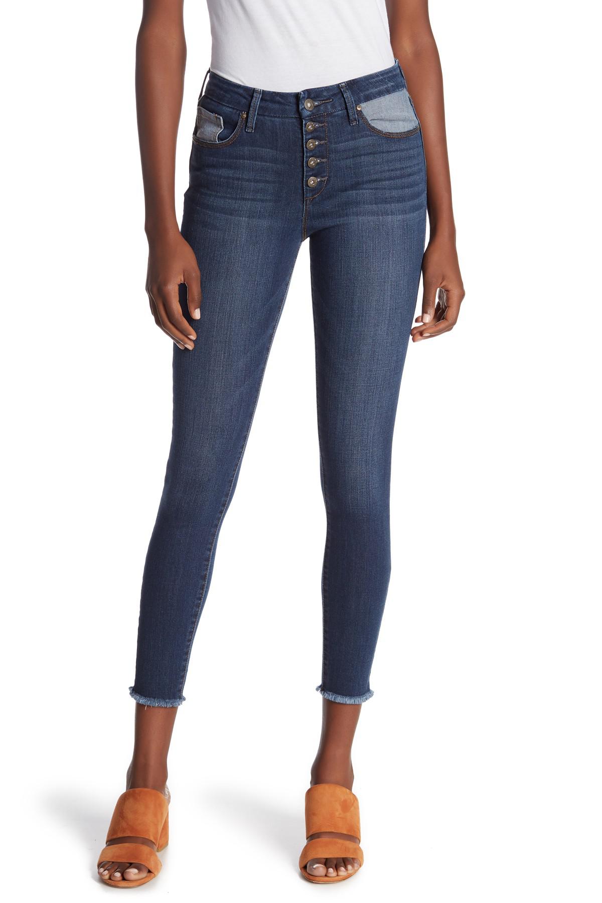 Jessica Simpson Denim Curvey High Rise Ankle Skinny Jeans ...