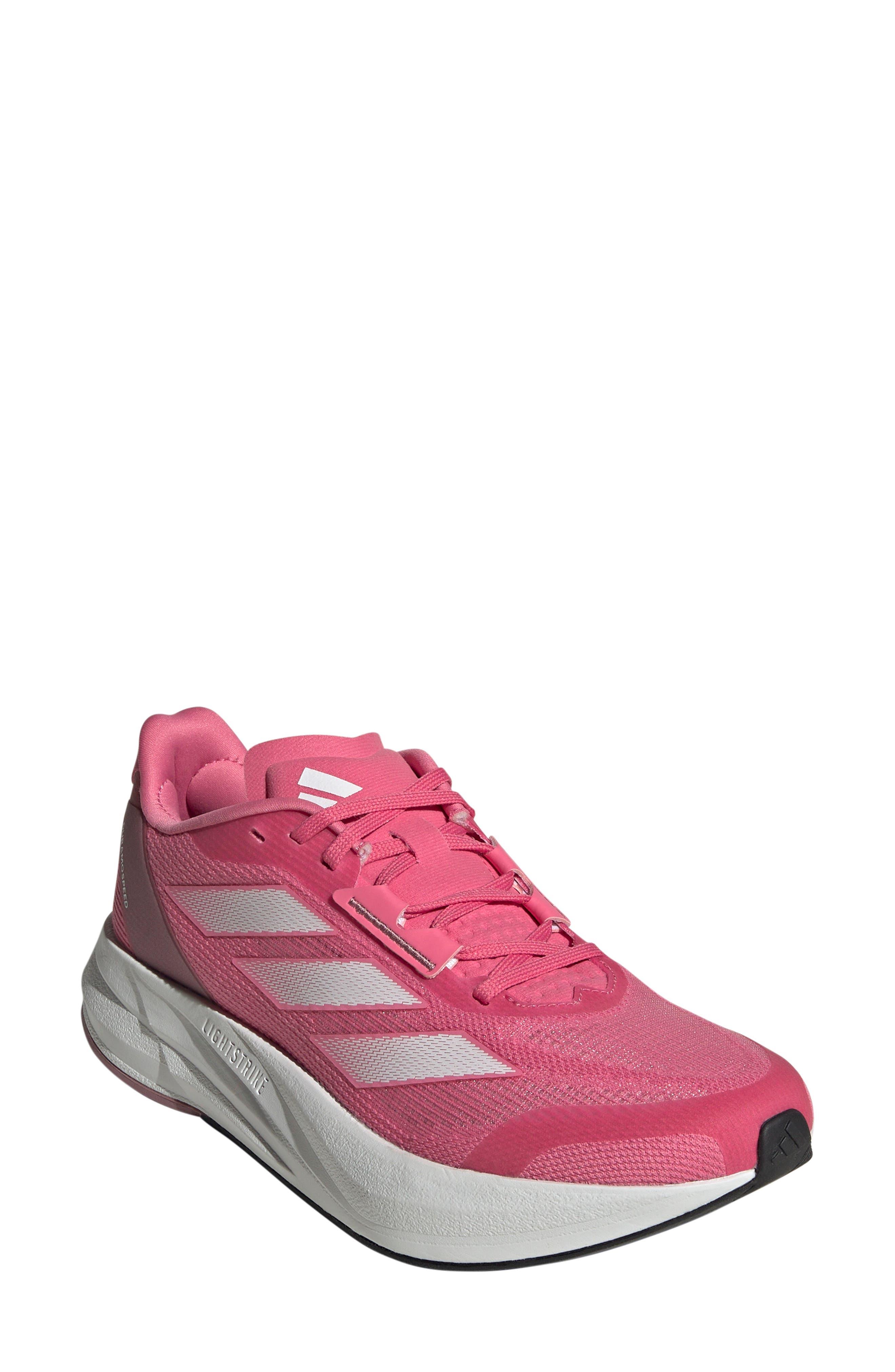 adidas Duramo Speed Running Sneaker in Pink | Lyst