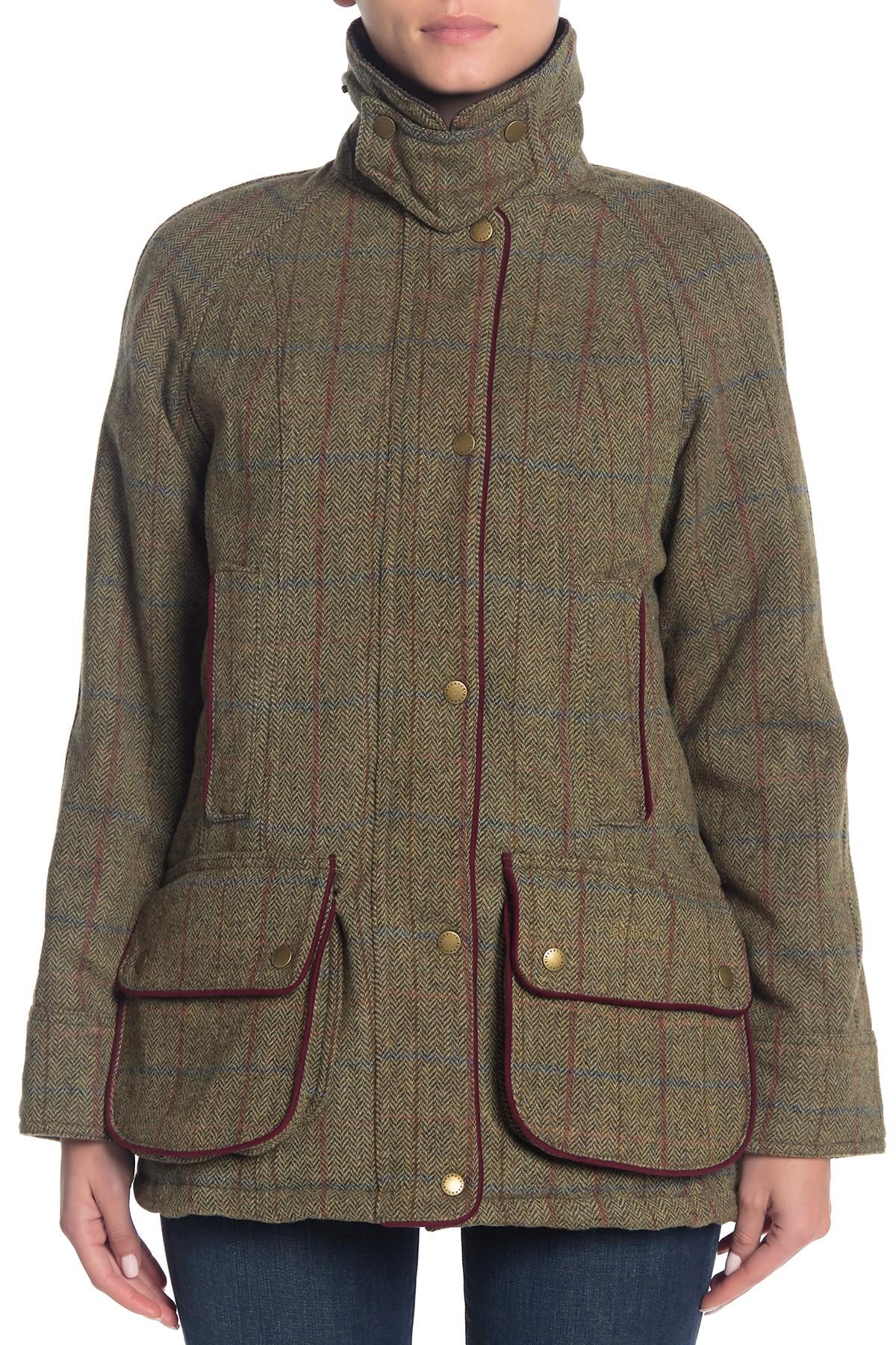 barbour carter wool jacket
