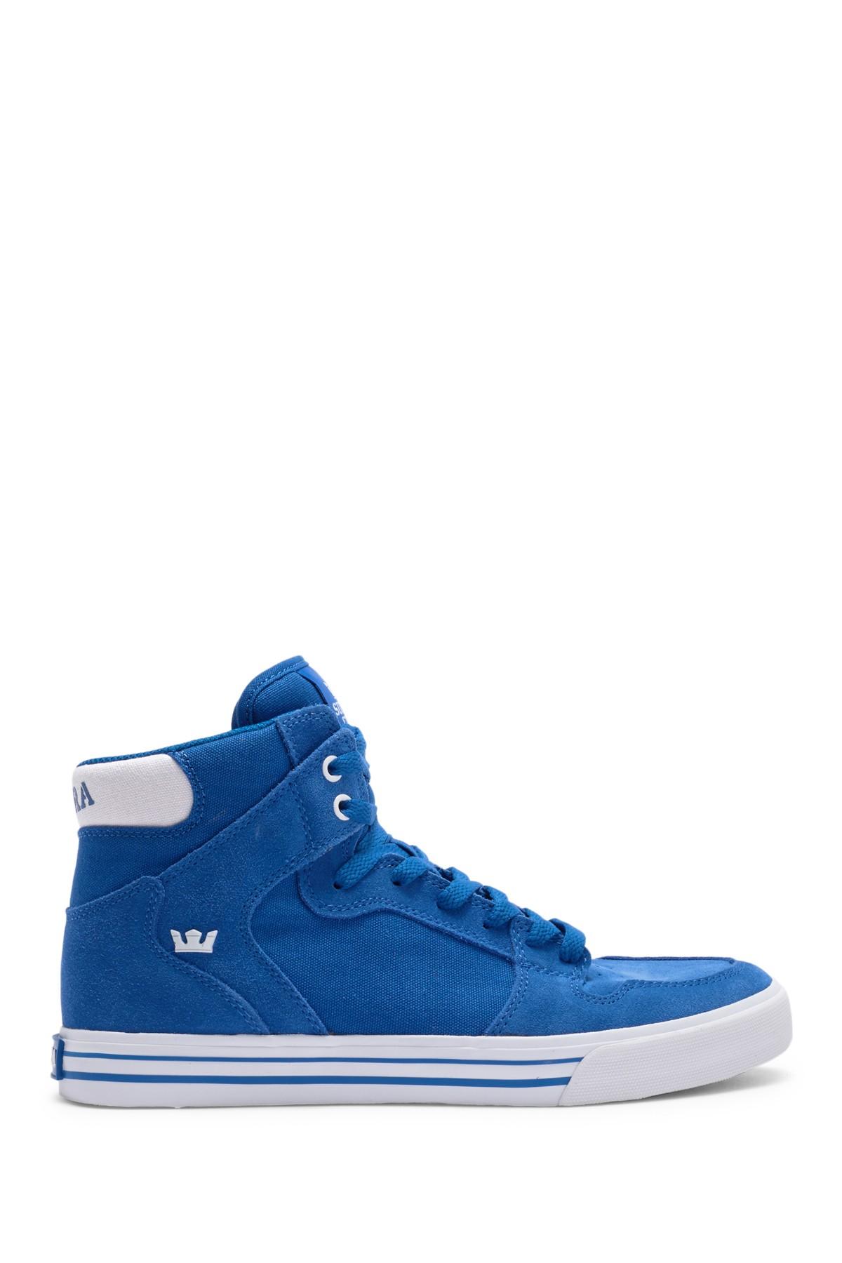 Supra vaider suede high top sneaker Clearance
