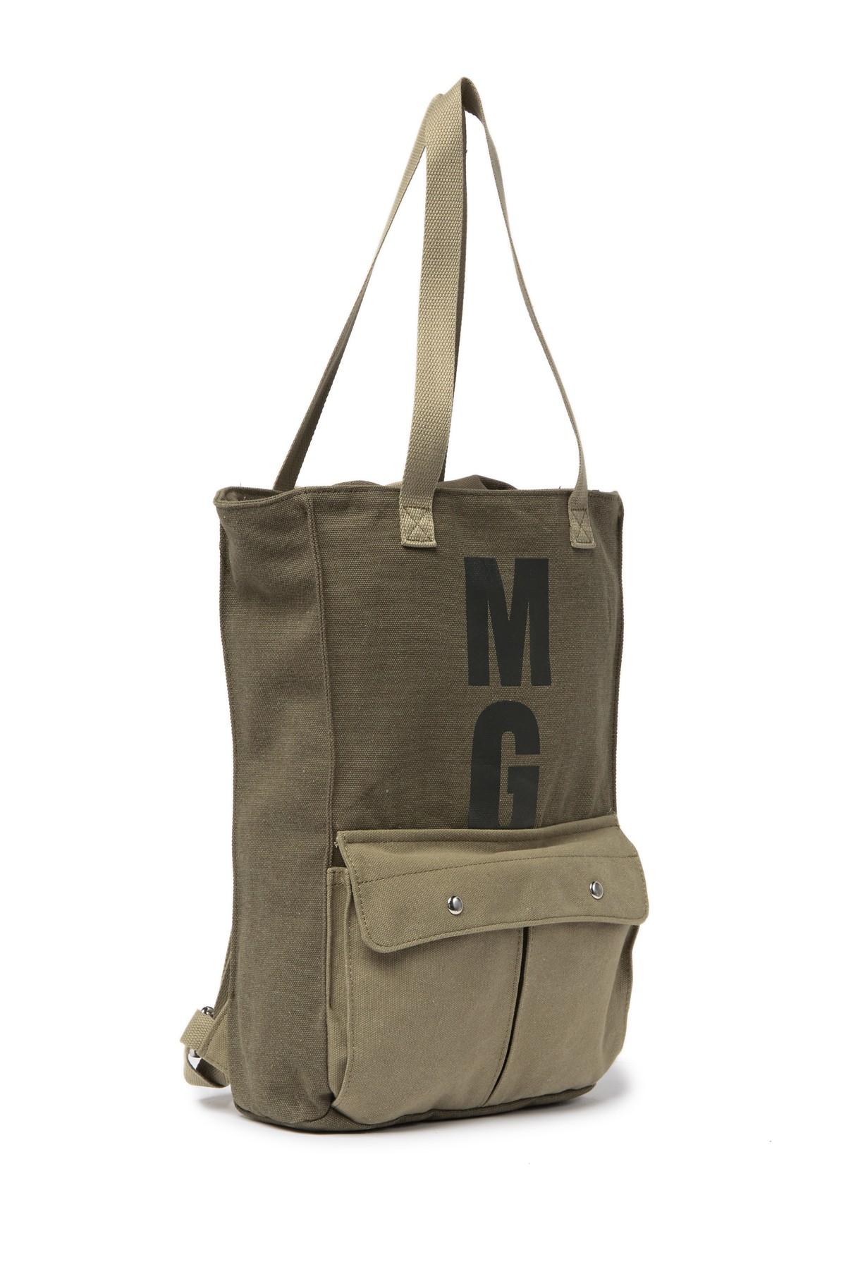 madden girl canvas backpack