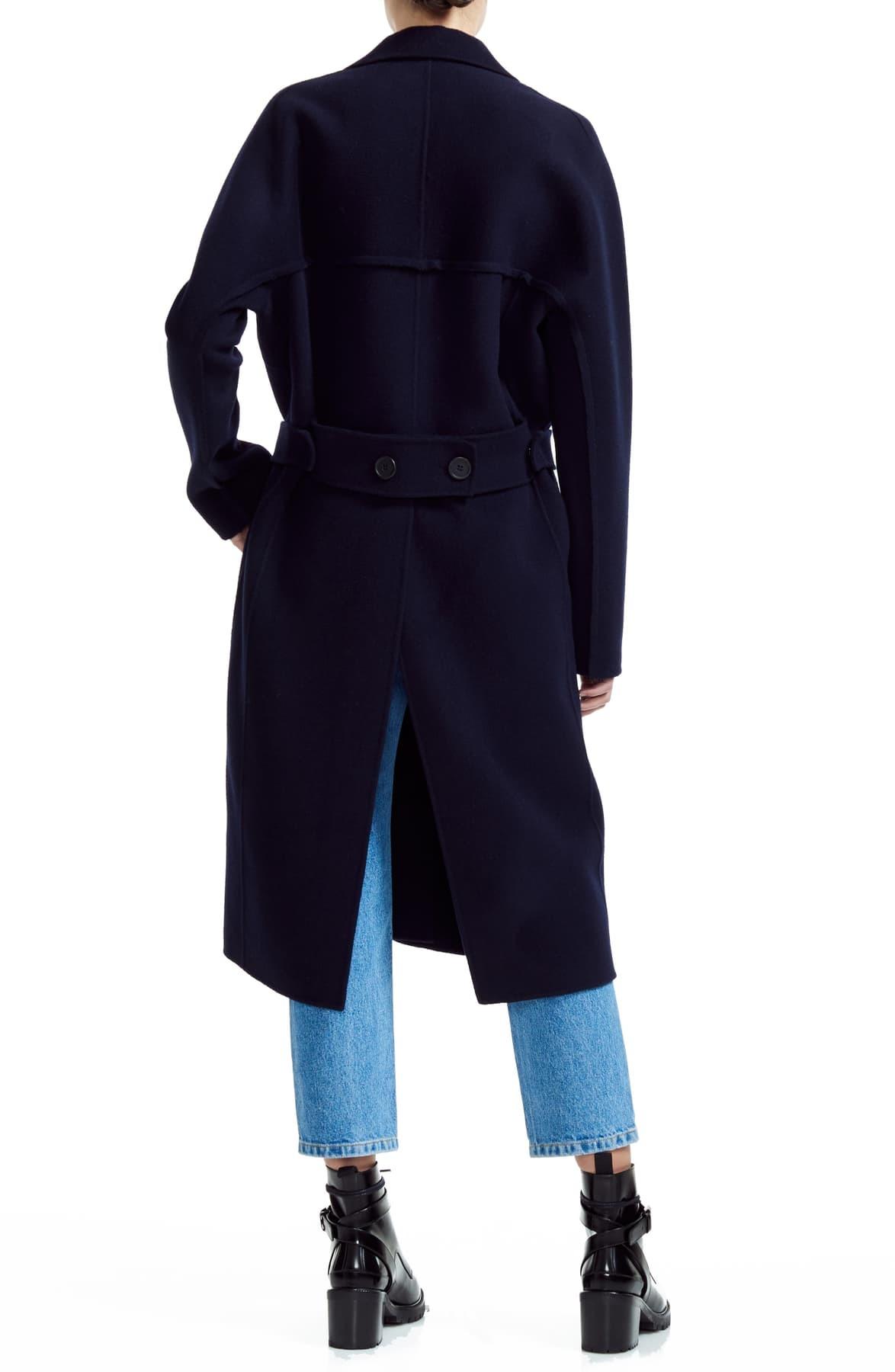 maje navy coat