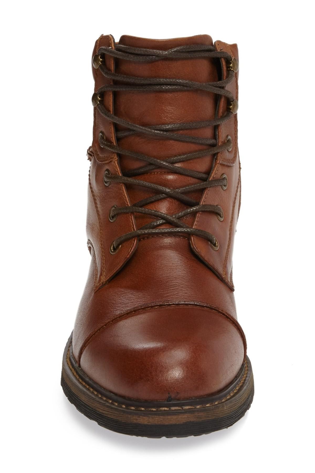derek cap toe boot