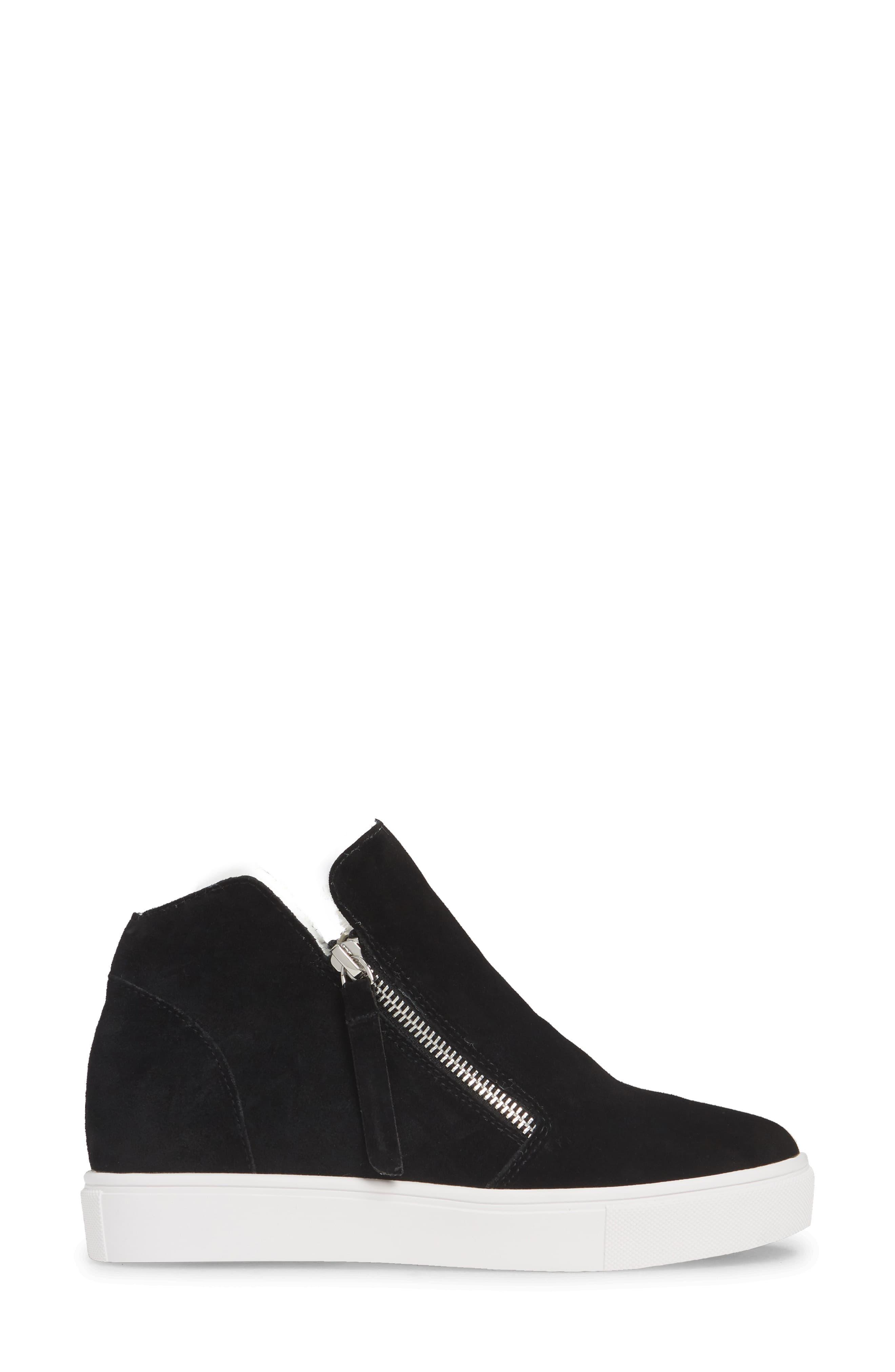 steve madden caliber black suede