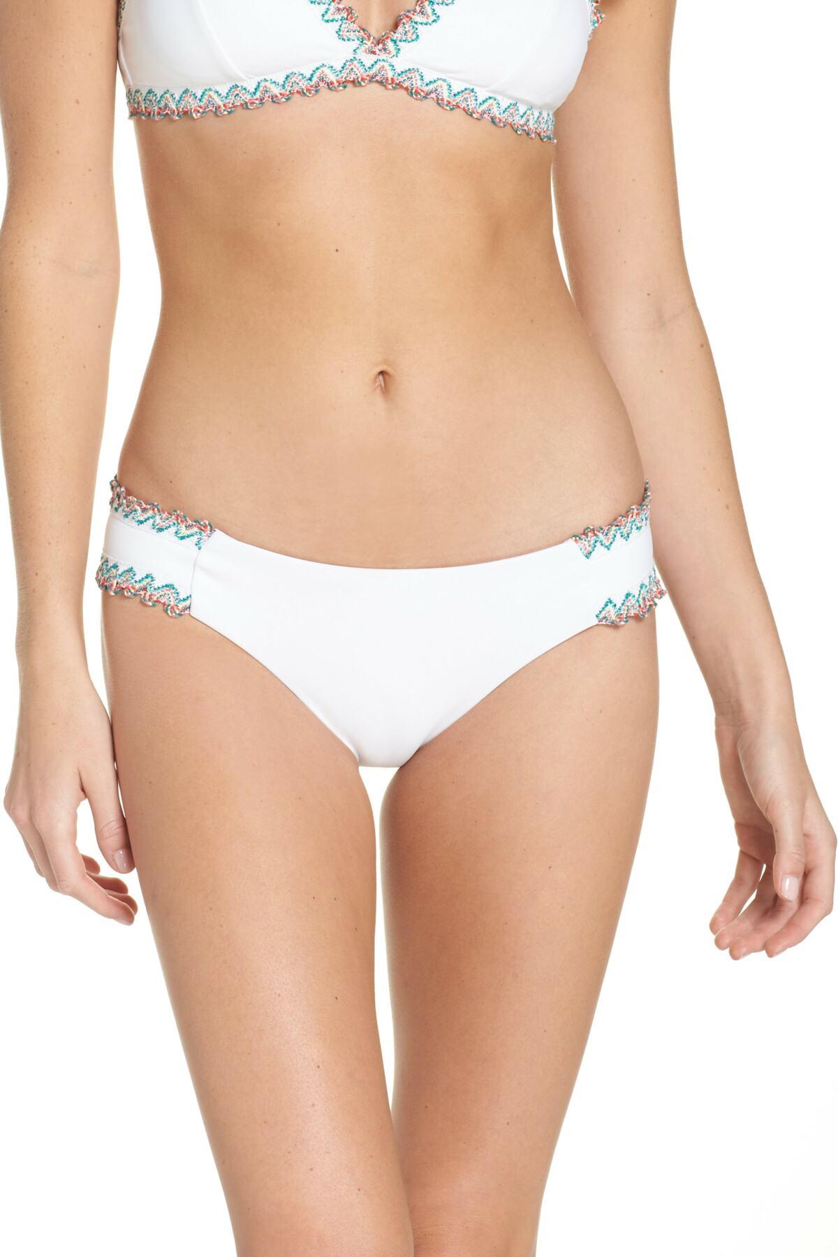 becca white bikini