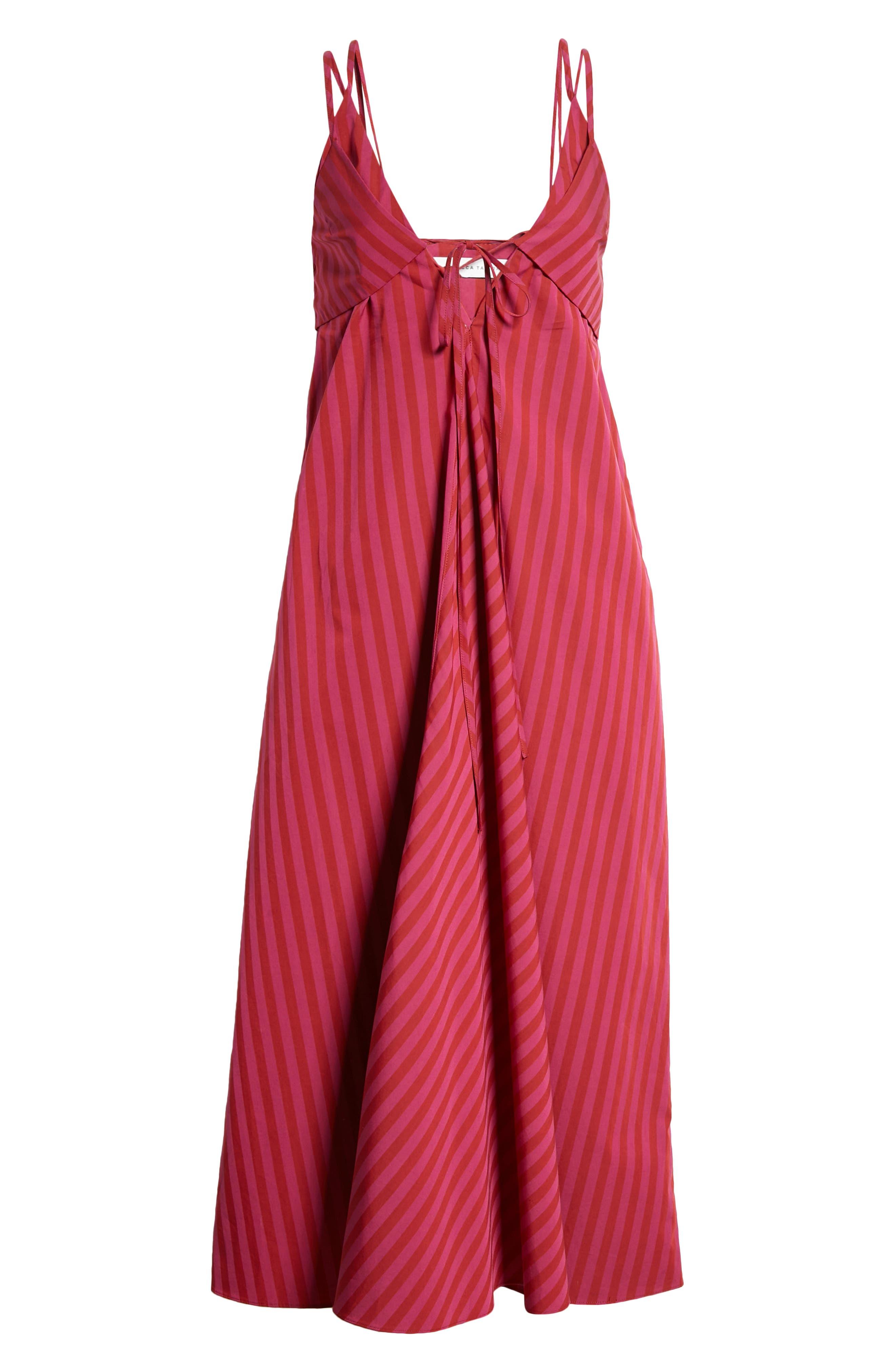 Rebecca Taylor Marseille Stripe Cotton Maxi Dress In Marseille
