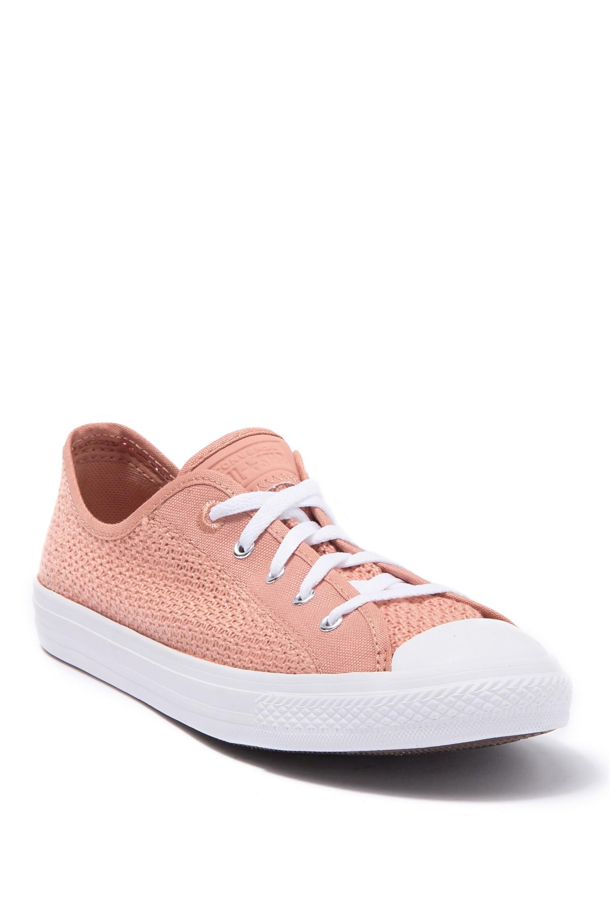 converse dainty rose gold