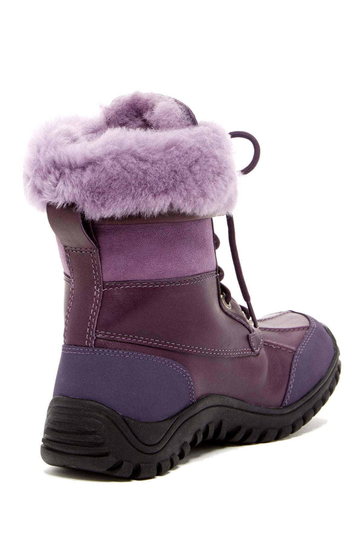 UGG Adirondack Ii Waterproof Boot in Purple | Lyst