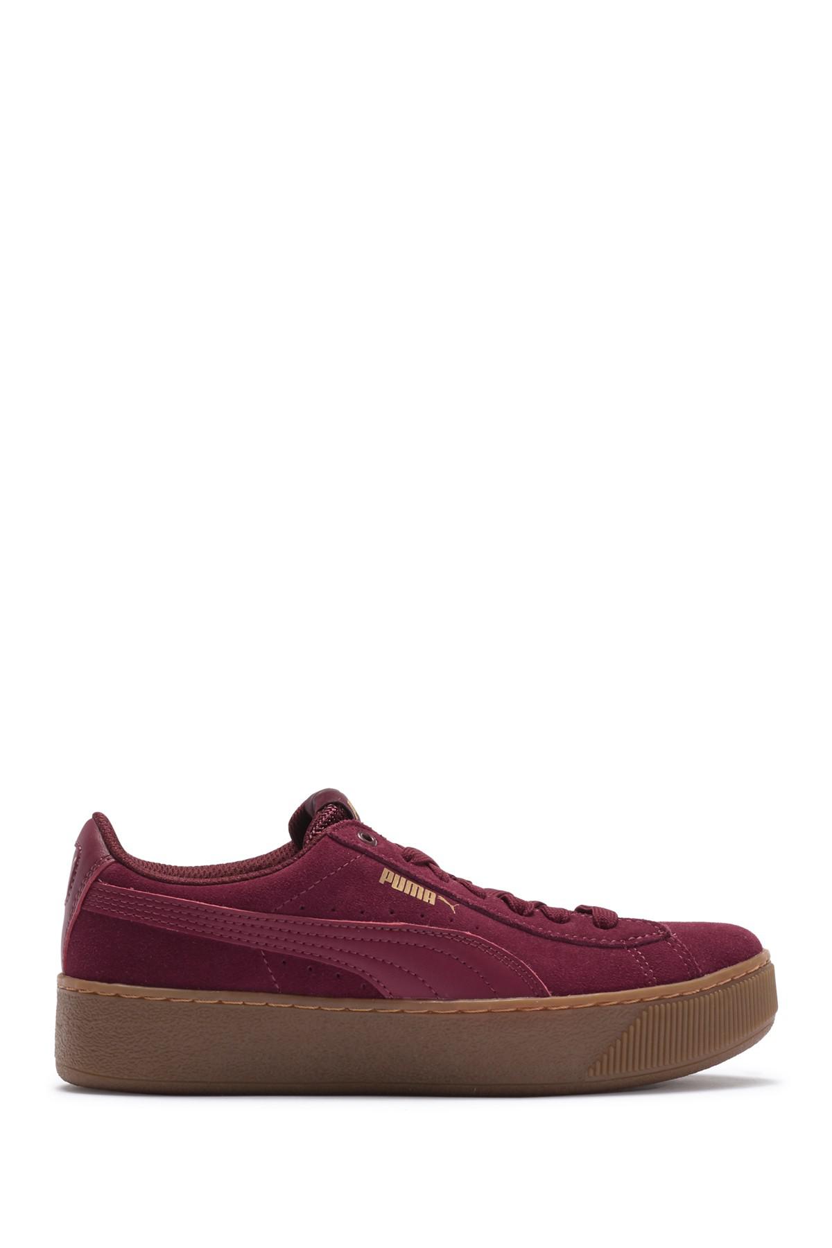 puma suede vikky platform