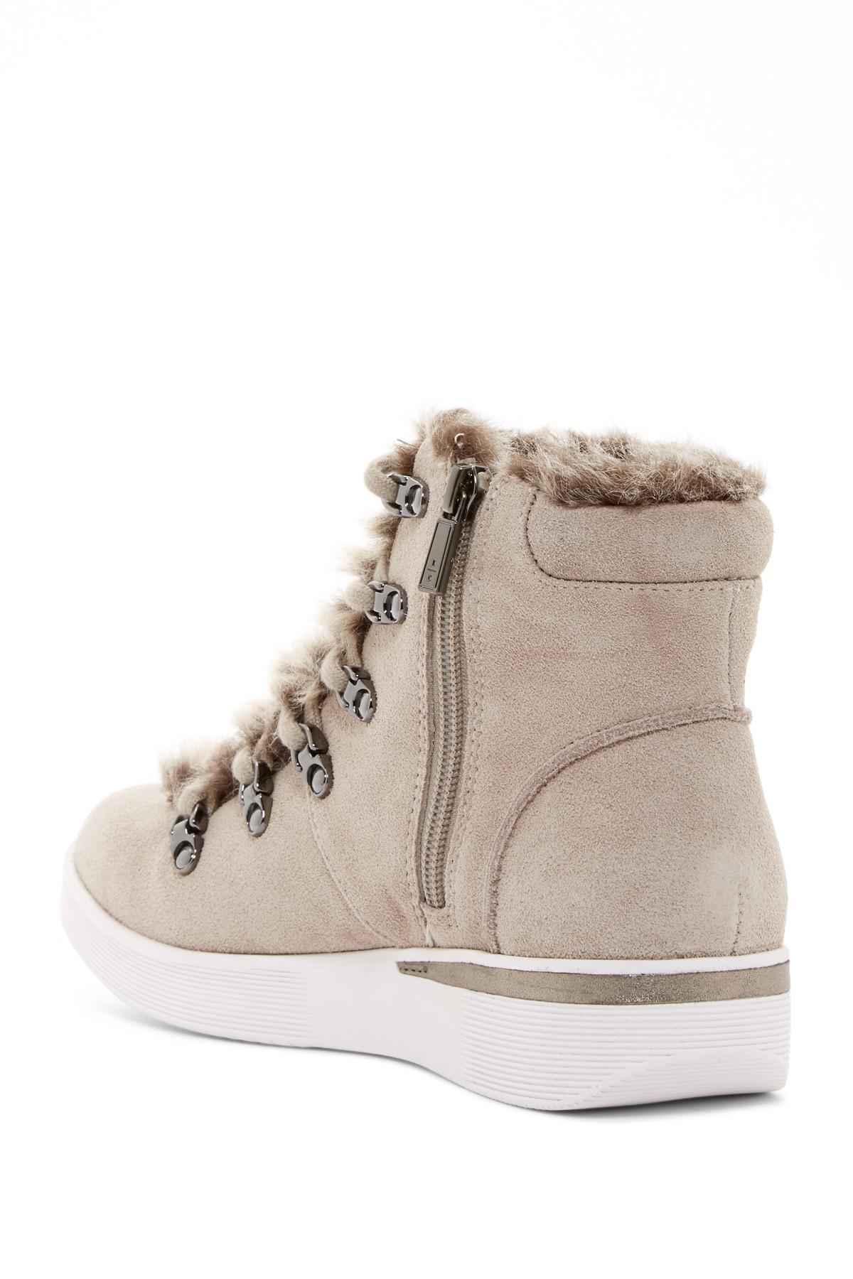 fur lined high tops