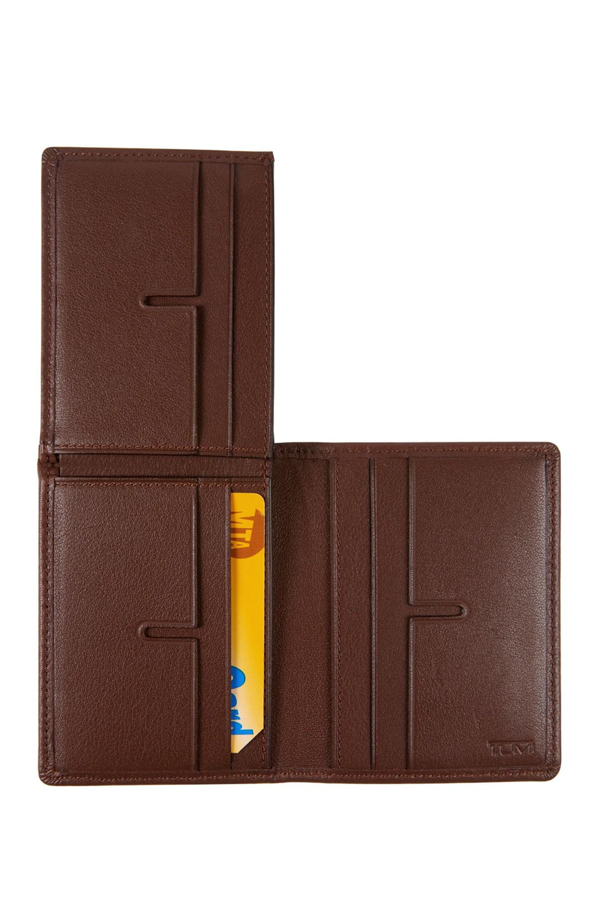 tumi l fold wallet