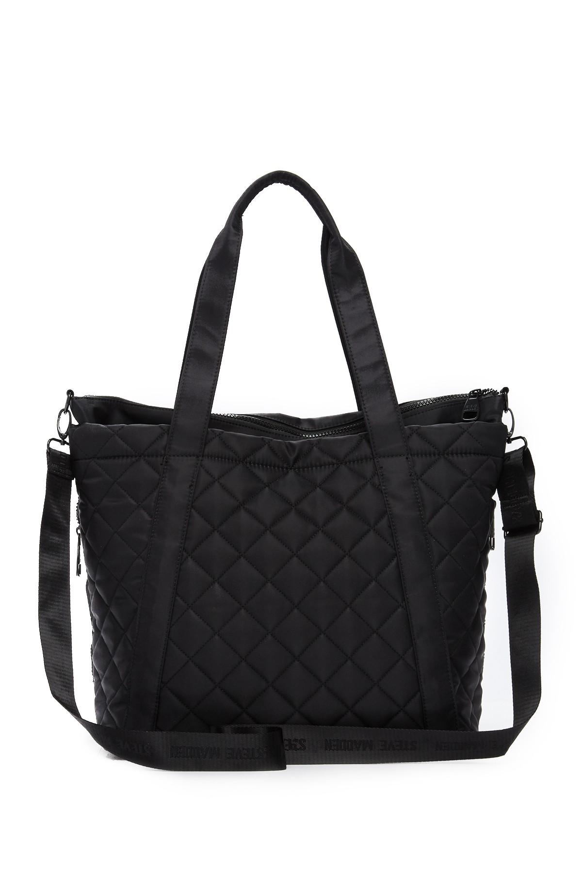 Black Steve Madden tote bag blog.knak.jp