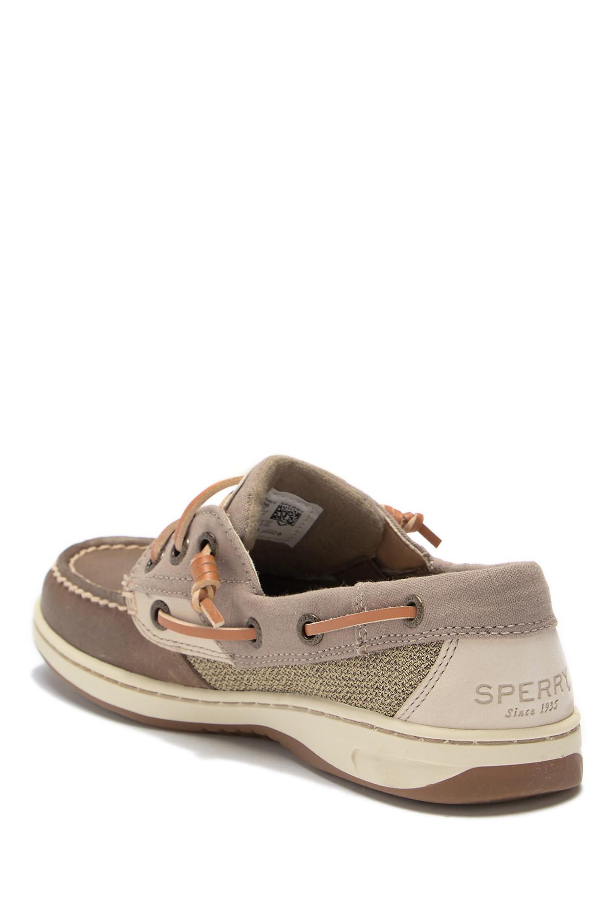sperry rosefish taupe