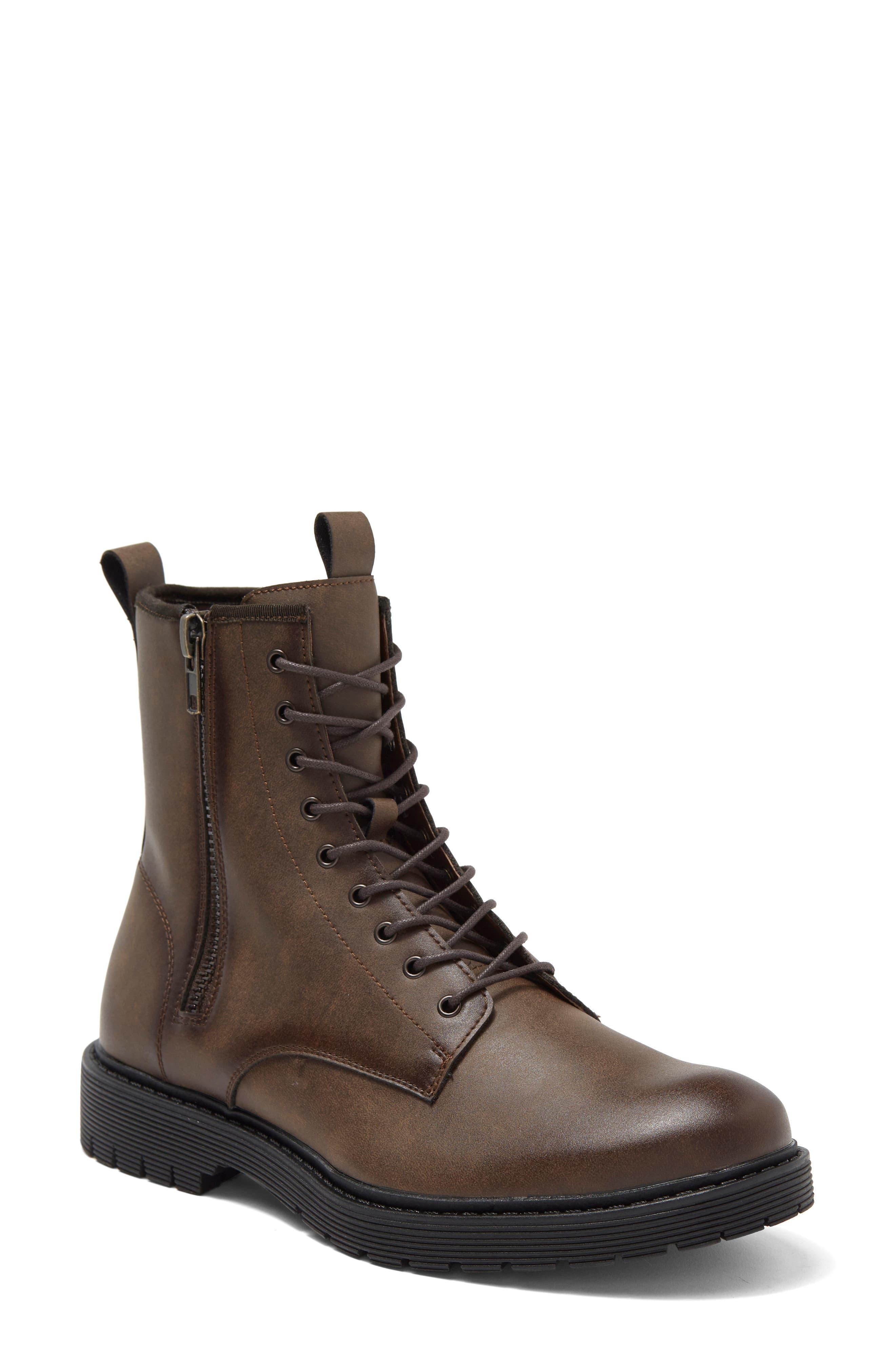 Spring Austin Lace-up Lug Sole Boot 