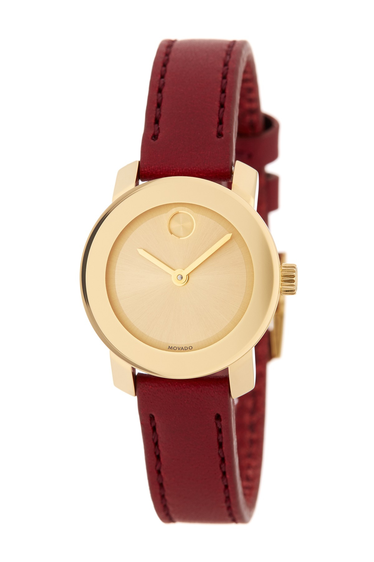 red movado bold