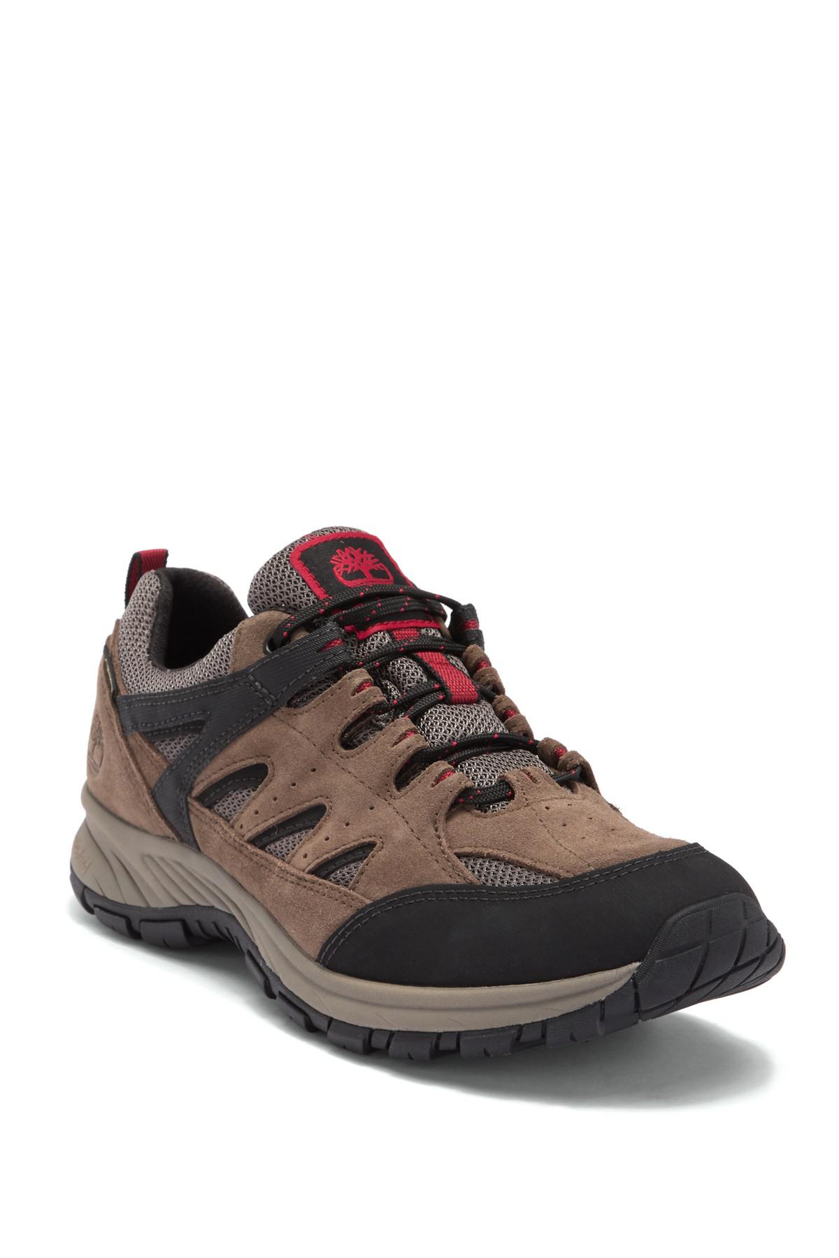 Timberland Leather Sadler Pass Low Gtx Waterproof Hiking Sneaker in Brown  for Men | Lyst