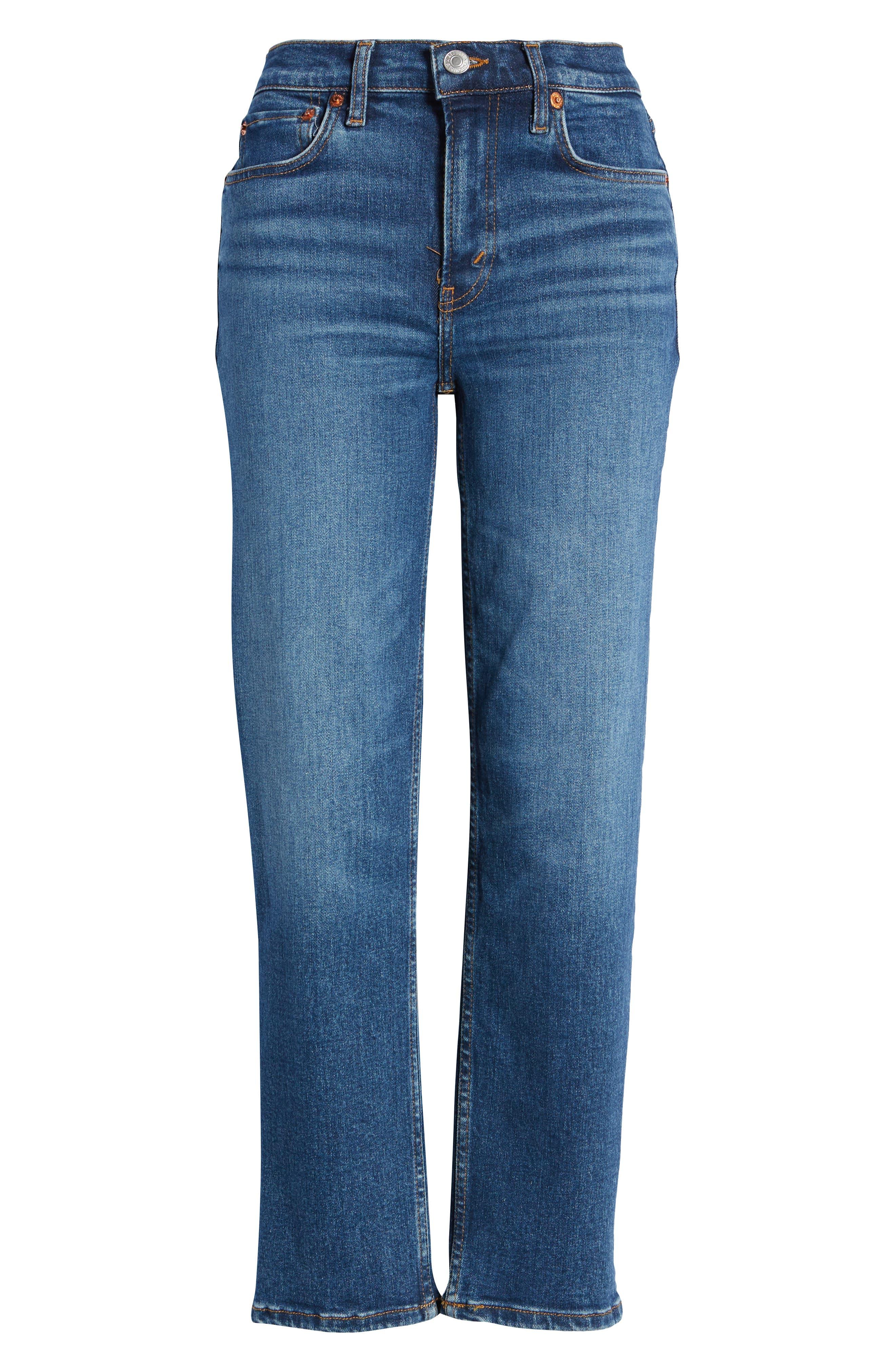 RE/DONE '70s Ultra Stove Pipe Jeans in Blue | Lyst