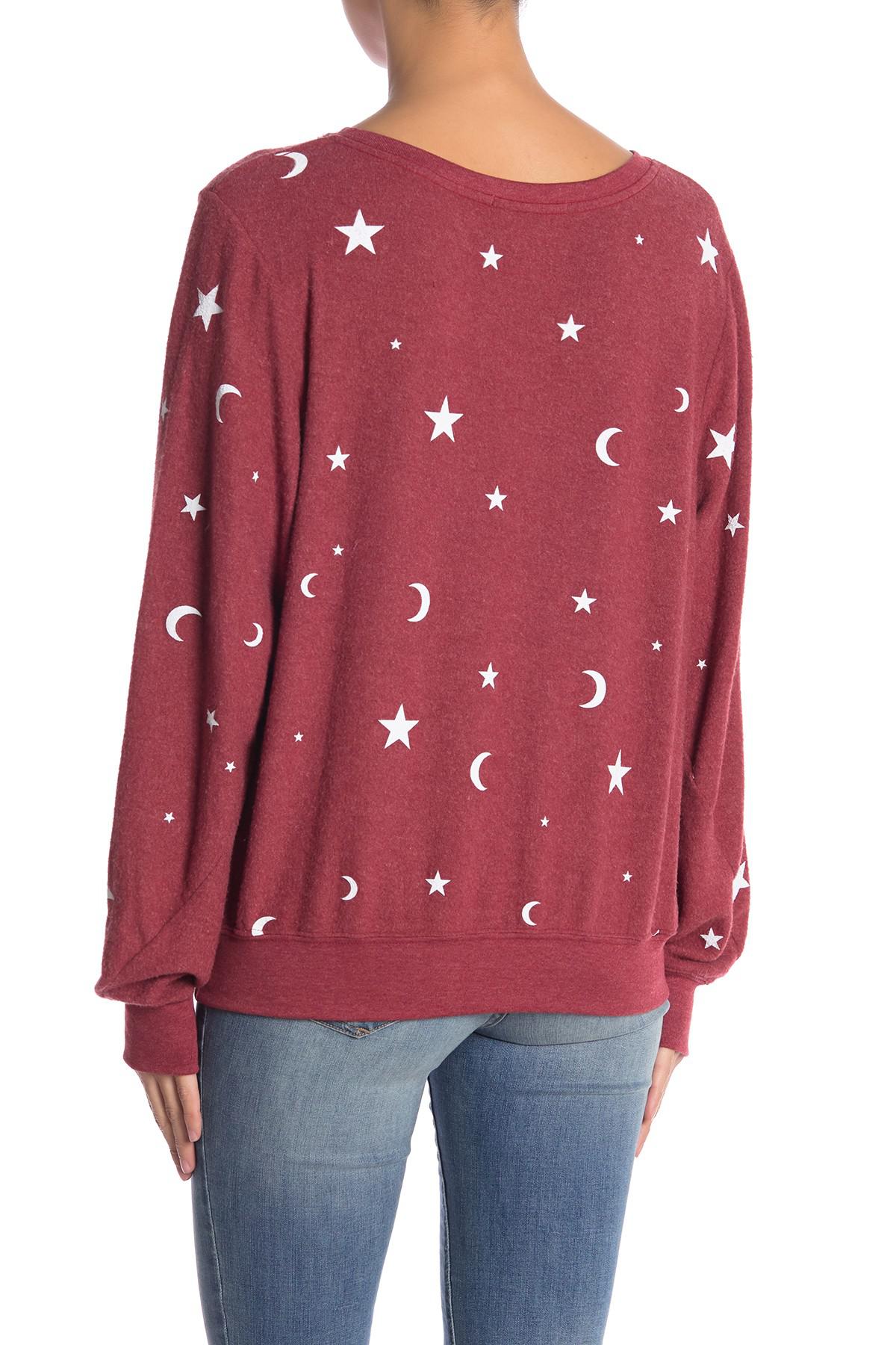 wildfox star sweatshirt