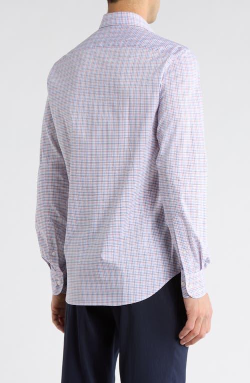 Tommy Hilfiger Slim Fit Check Stretch Cotton Dress Shirt in Blue for Men | Lyst Tommy Hilfiger Slim Fit Check Stretch Cotton Dress Shirt in Blue for Men | Lyst