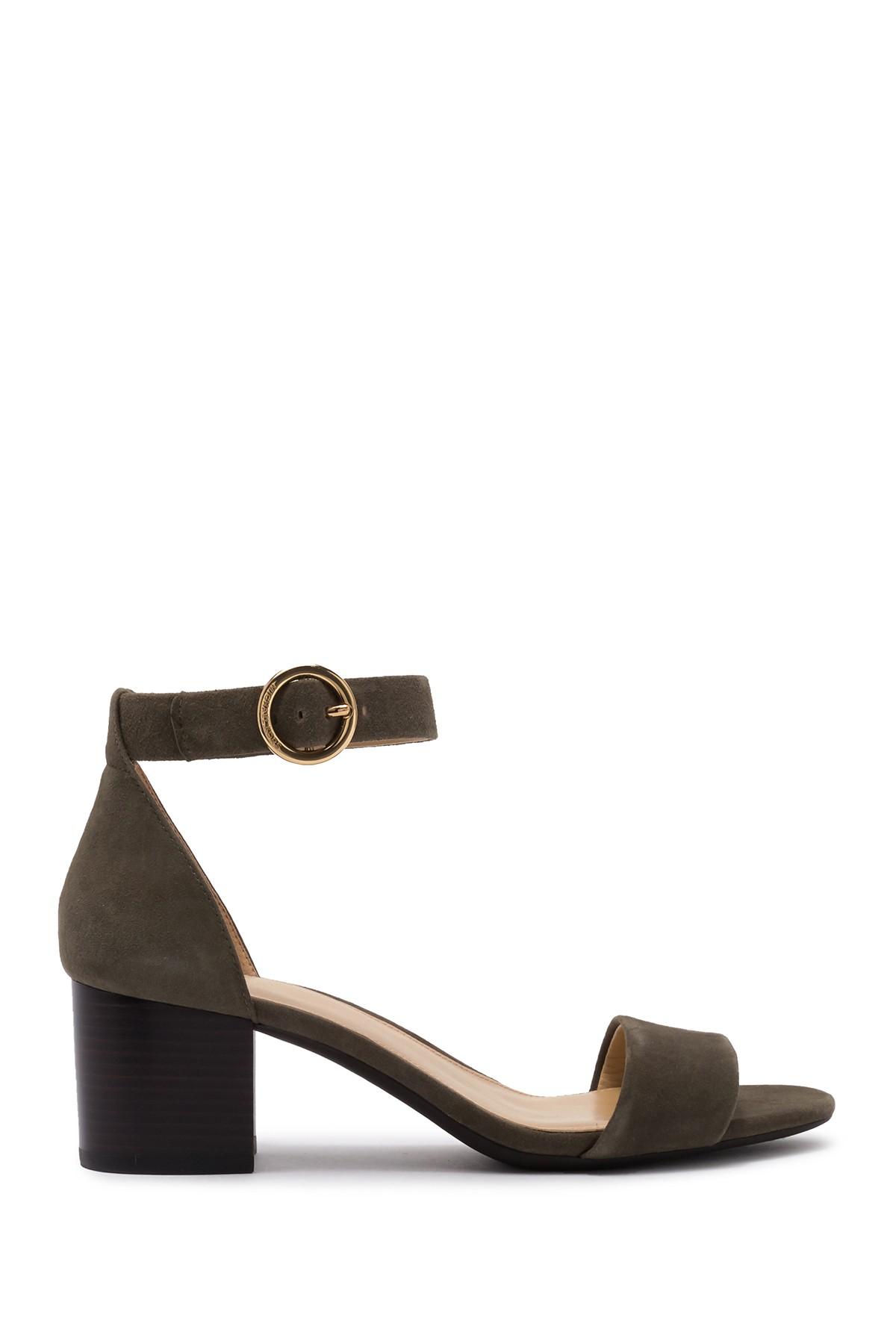 michael kors olive sandals