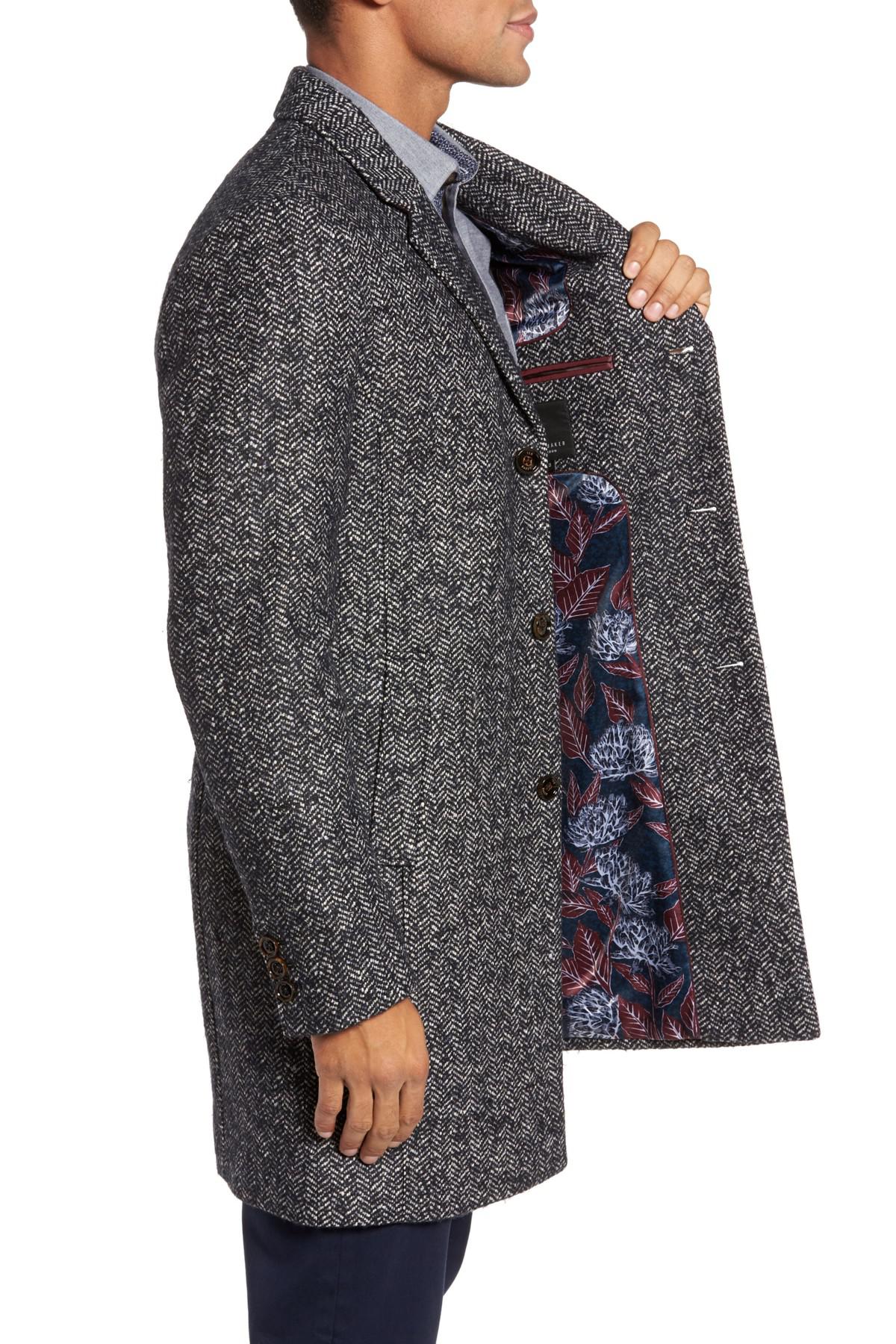 ted baker herringbone coat