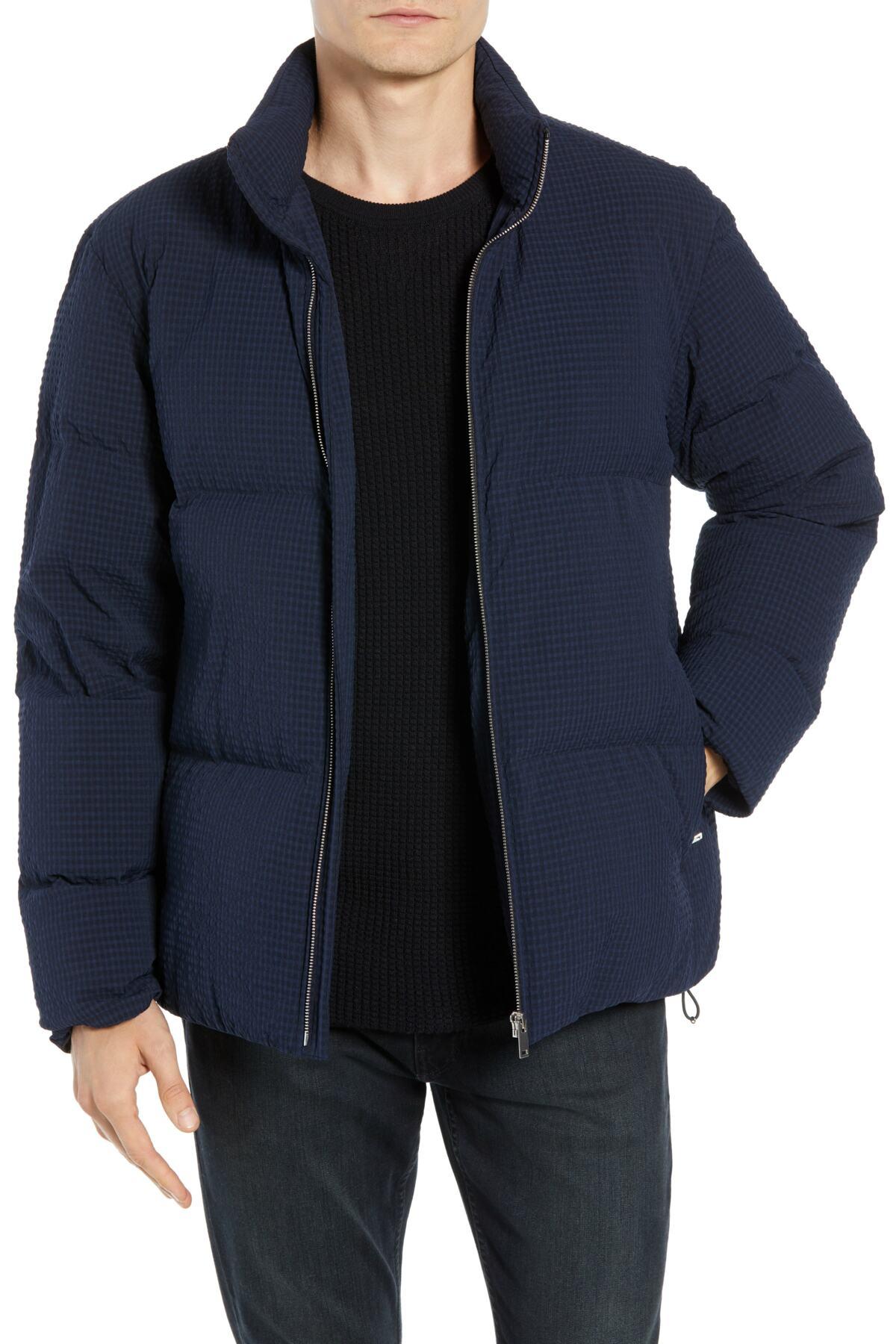 theory blazer puffer