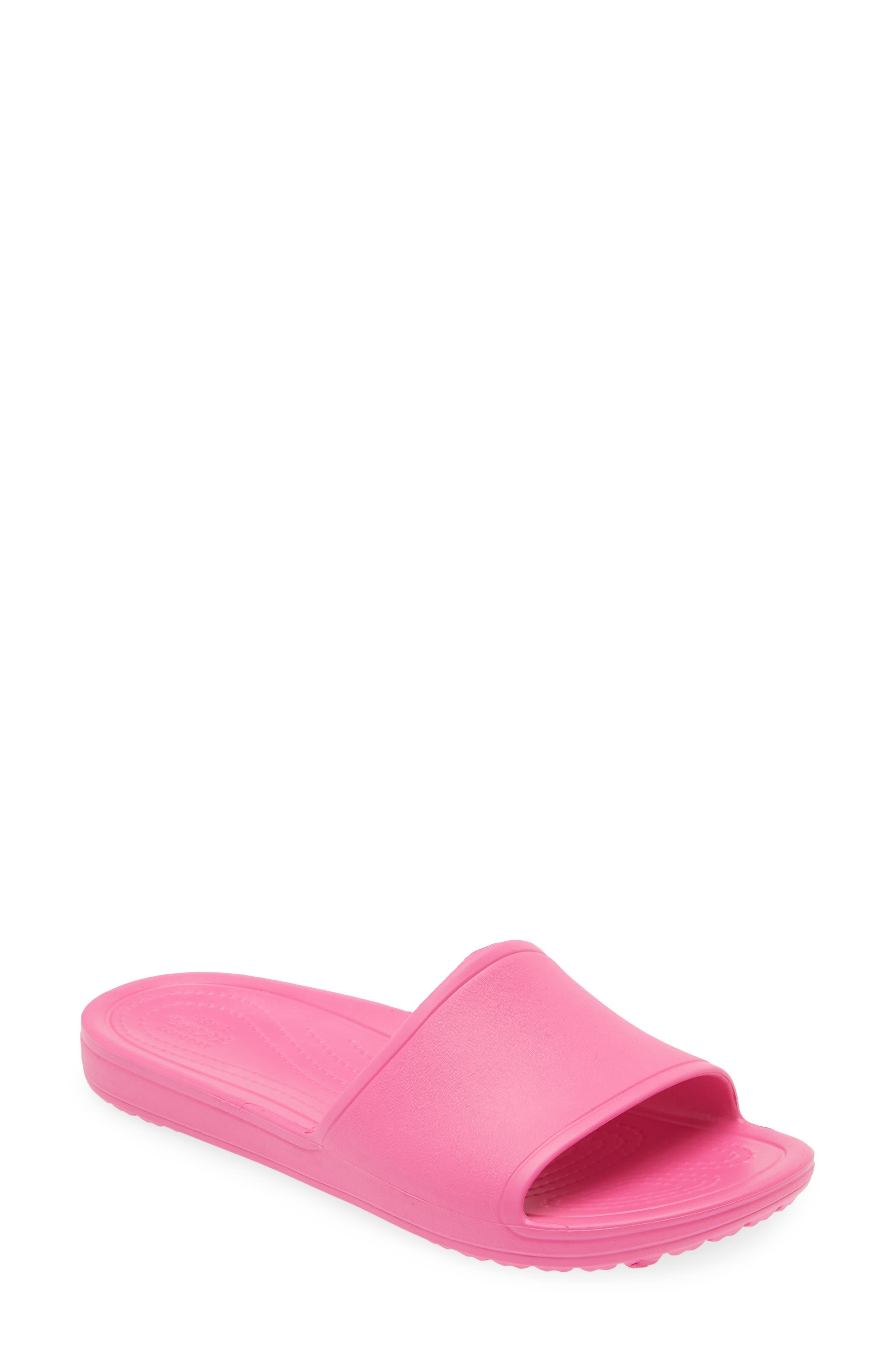 Crocs™ Kadee Slide Sandal in Pink | Lyst