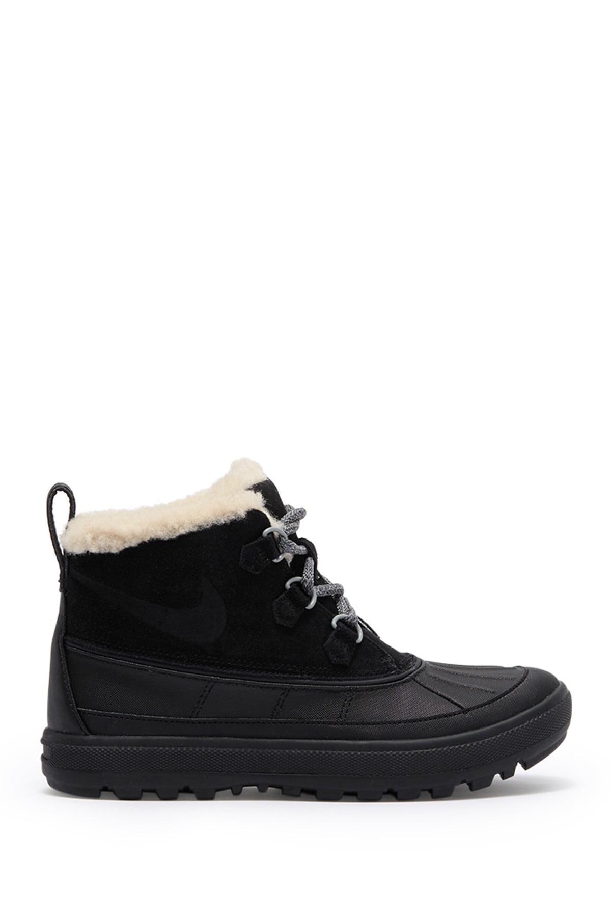 Nike Woodside Faux Fur Lined Chukka Boot in 1-Black/Anthracite (Black) |  Lyst