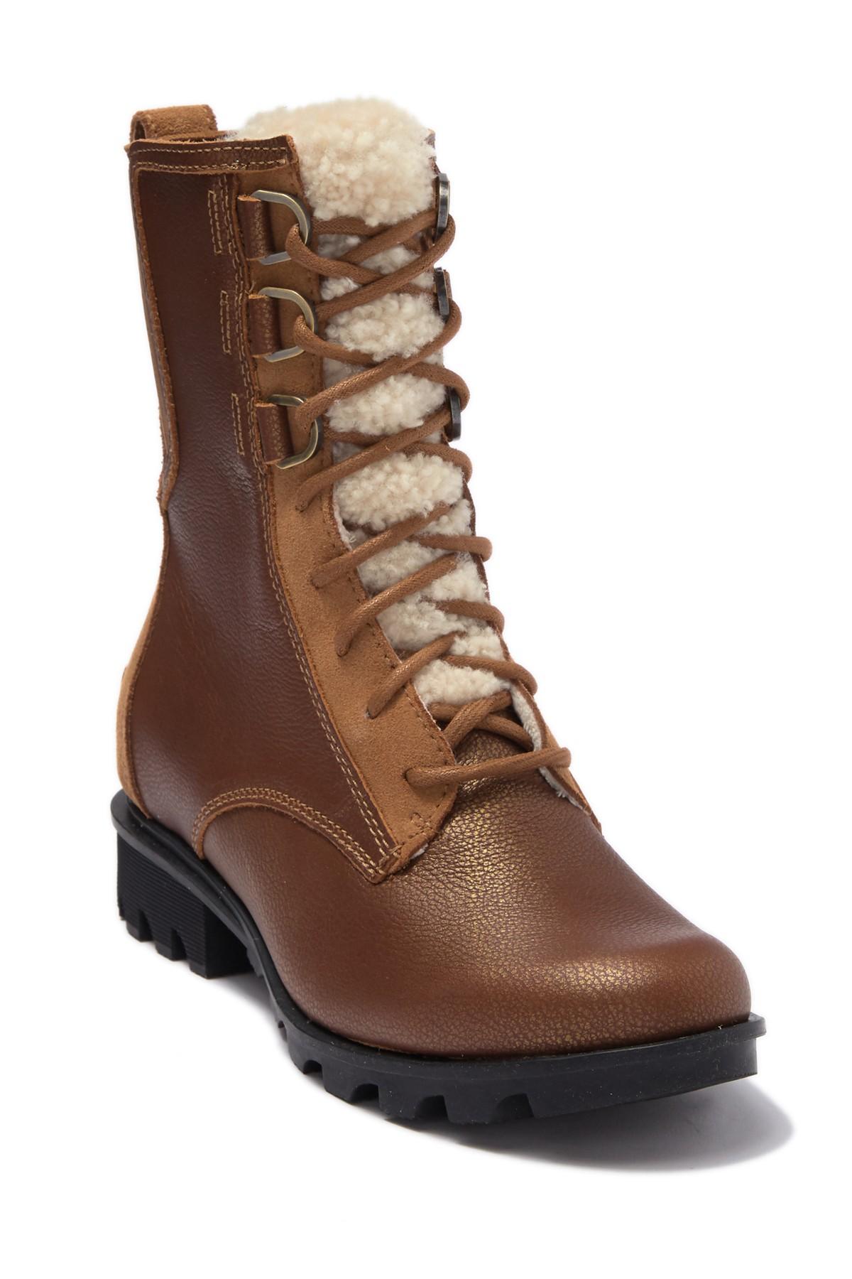 genuine shearling boots