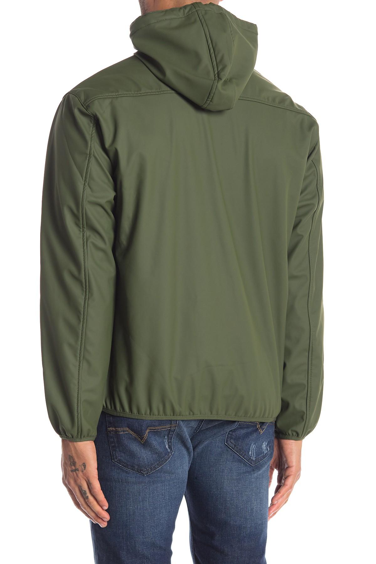 Weatherproof Fleece Lined Hooded Shirt Jacket in Green for Men - Lyst