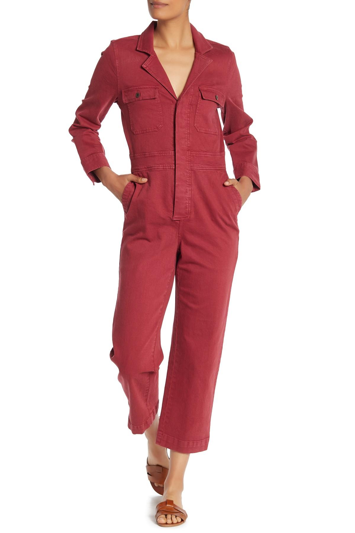 madewell slim coverall jumpsuit