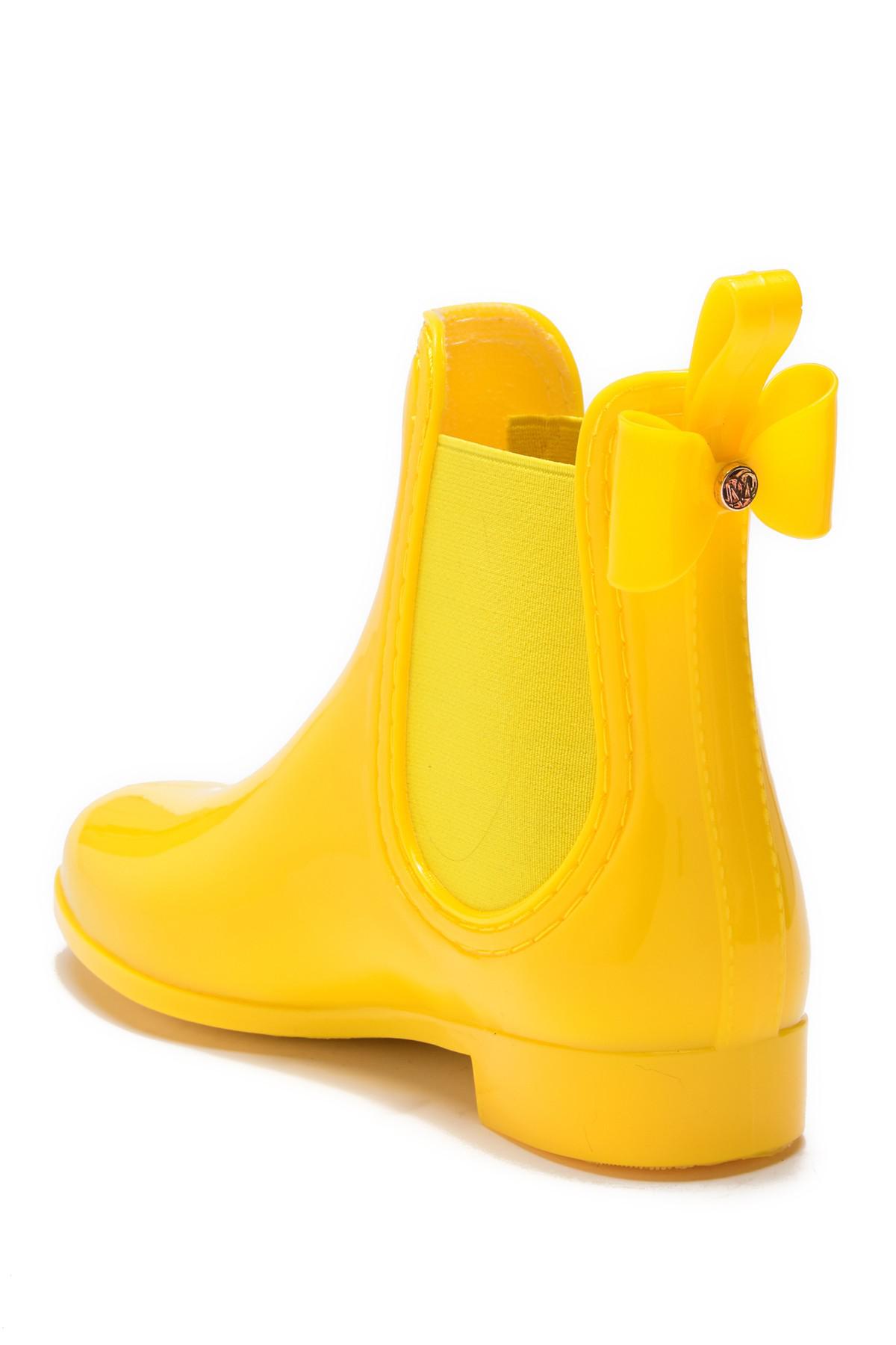 Catherine catherine malandrino briellie bow chelsea rain boot Clearance
