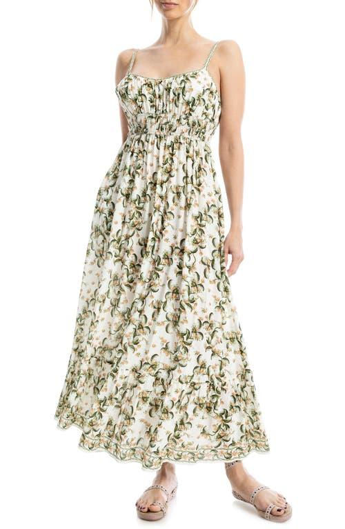 max studio empire waist dress Smocked Maxi in White seam pockets Smocked waist Size:3XS-6-12 Months Womens clothing internal-april-22 How To Clean Bridesmaid