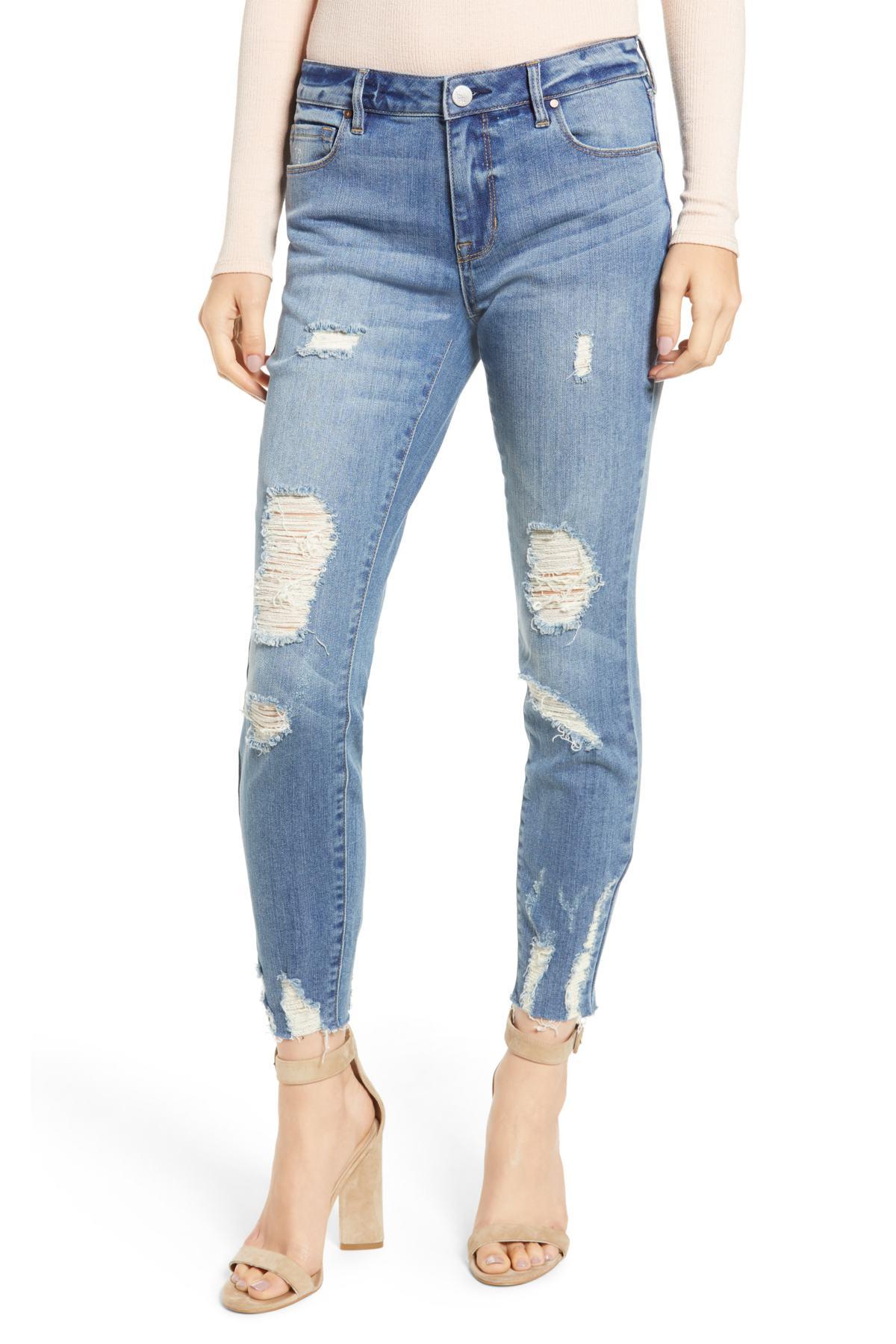 Ultra Babe Ripped Skinny Jeans 