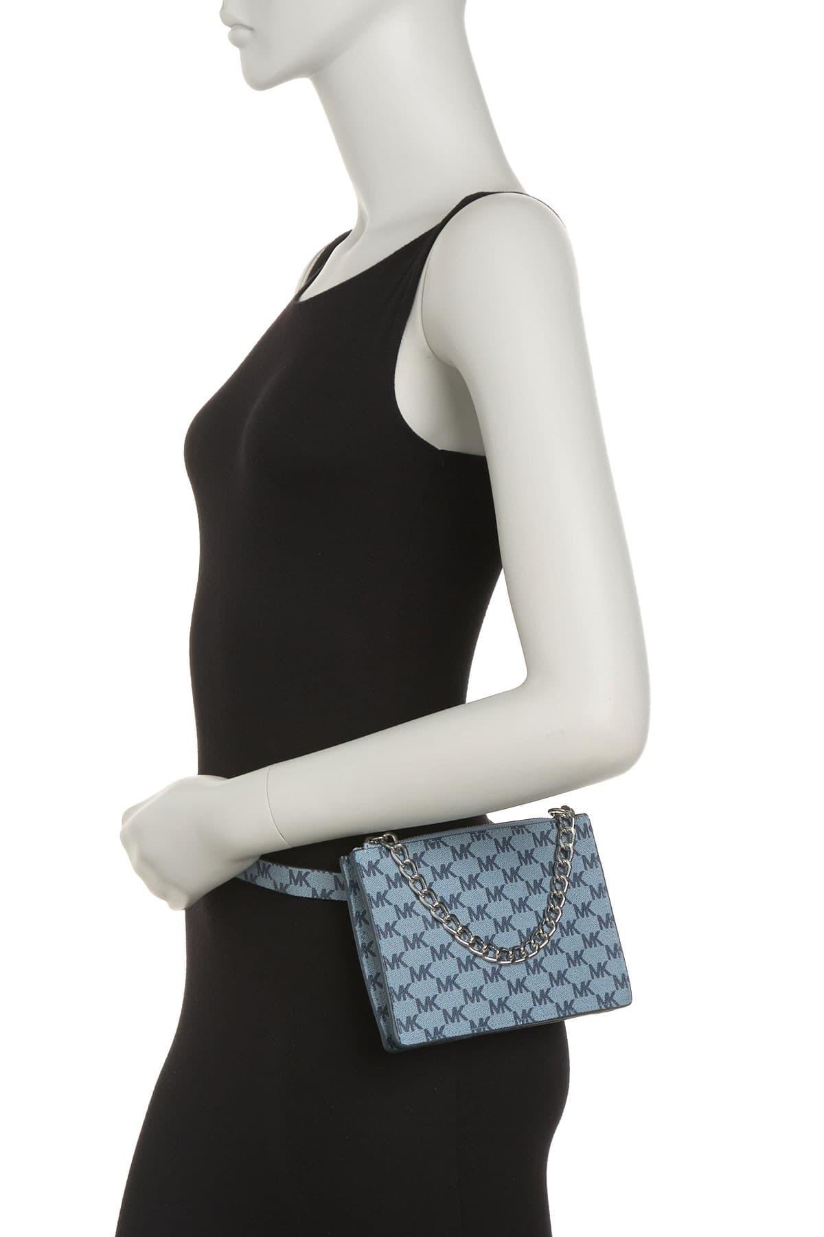 mk pull chain belt bag