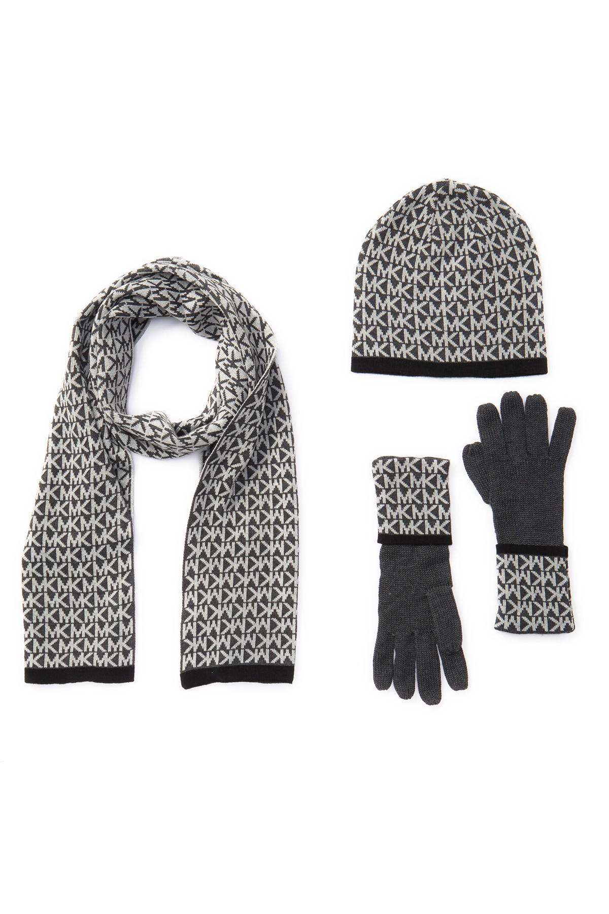 michael kors hat and scarf