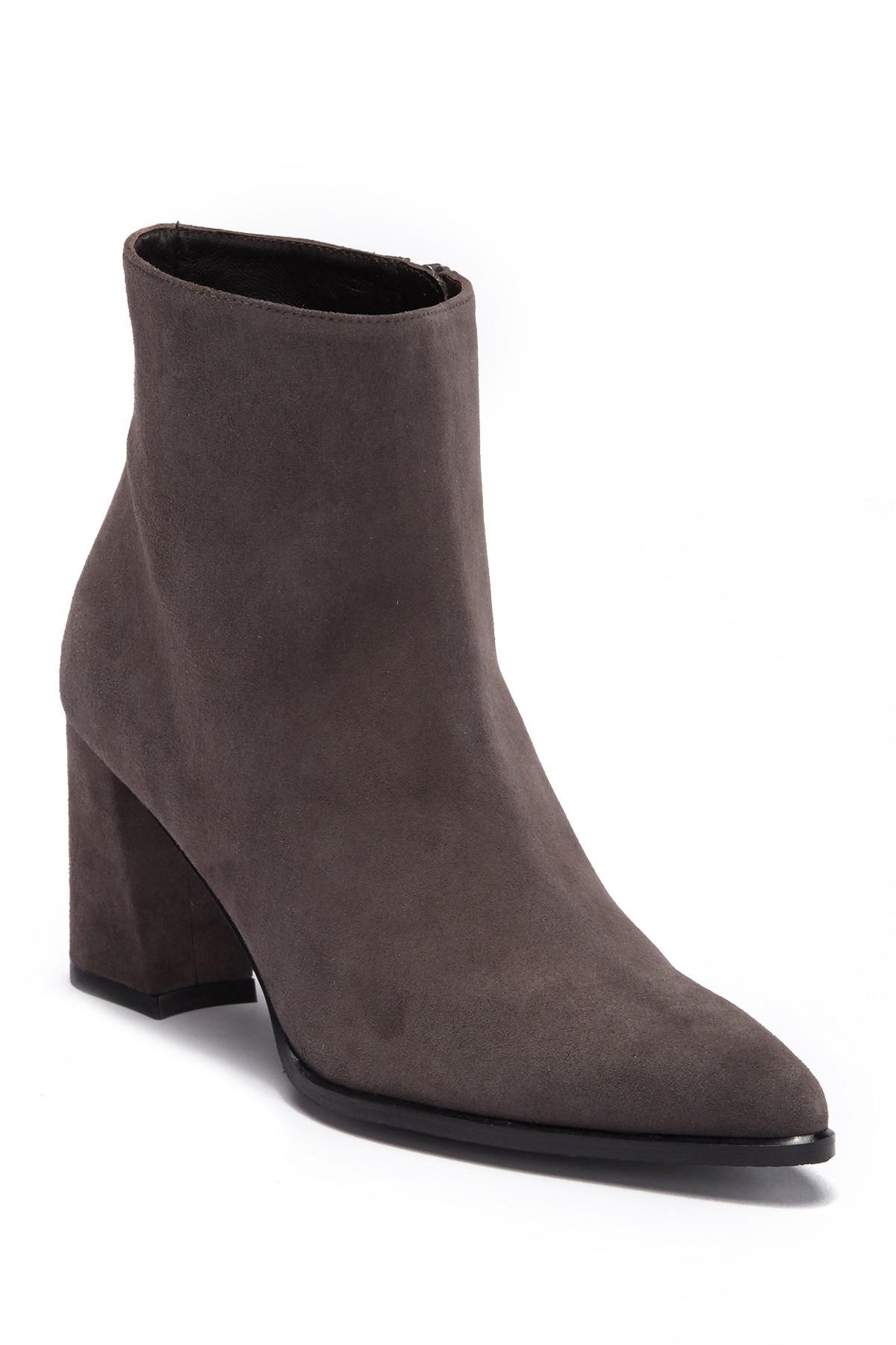 Stuart Weitzman Leather Trendy Boot in Brown - Lyst