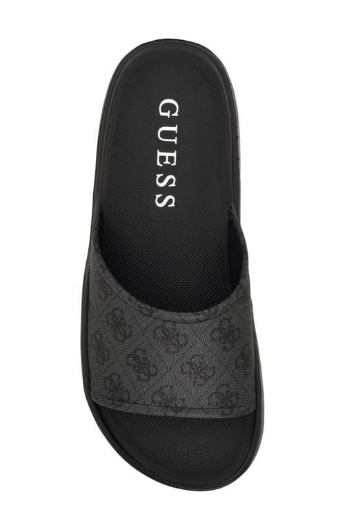 Guess Margaria Slide Sandal in Black for Men | Lyst display picture 1