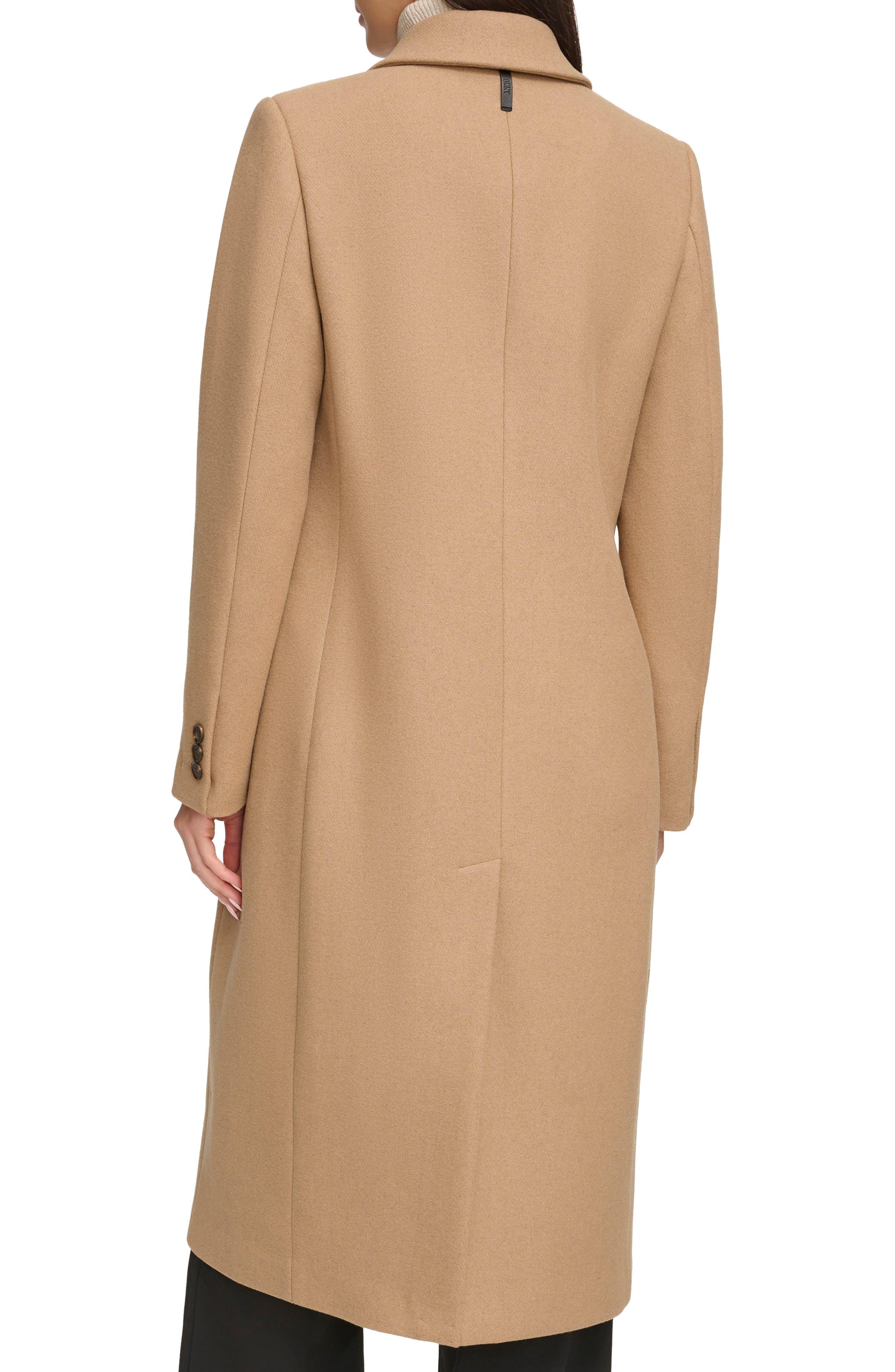 Dkny camel hotsell coat