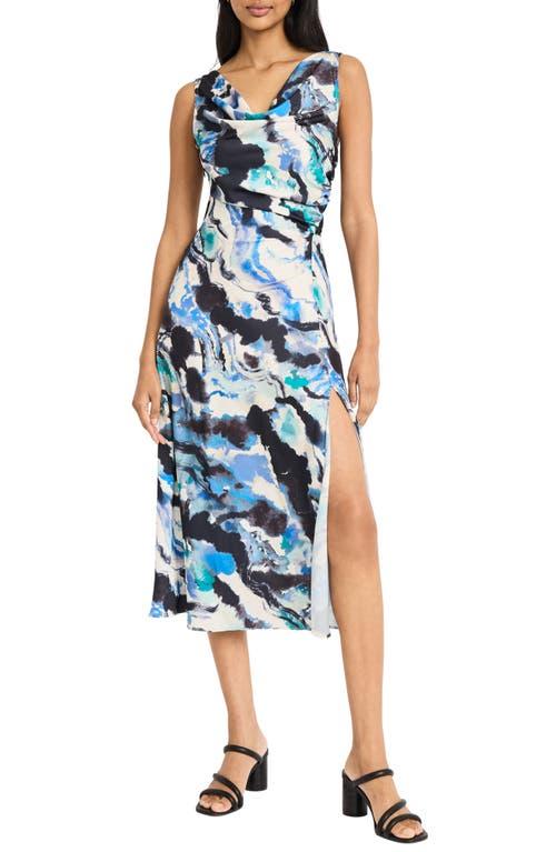 sleeveless draped front asymmetric hem dress donna morgan for maggy Sleeveless Draped Front Asymmetric Hem Dress (Women)