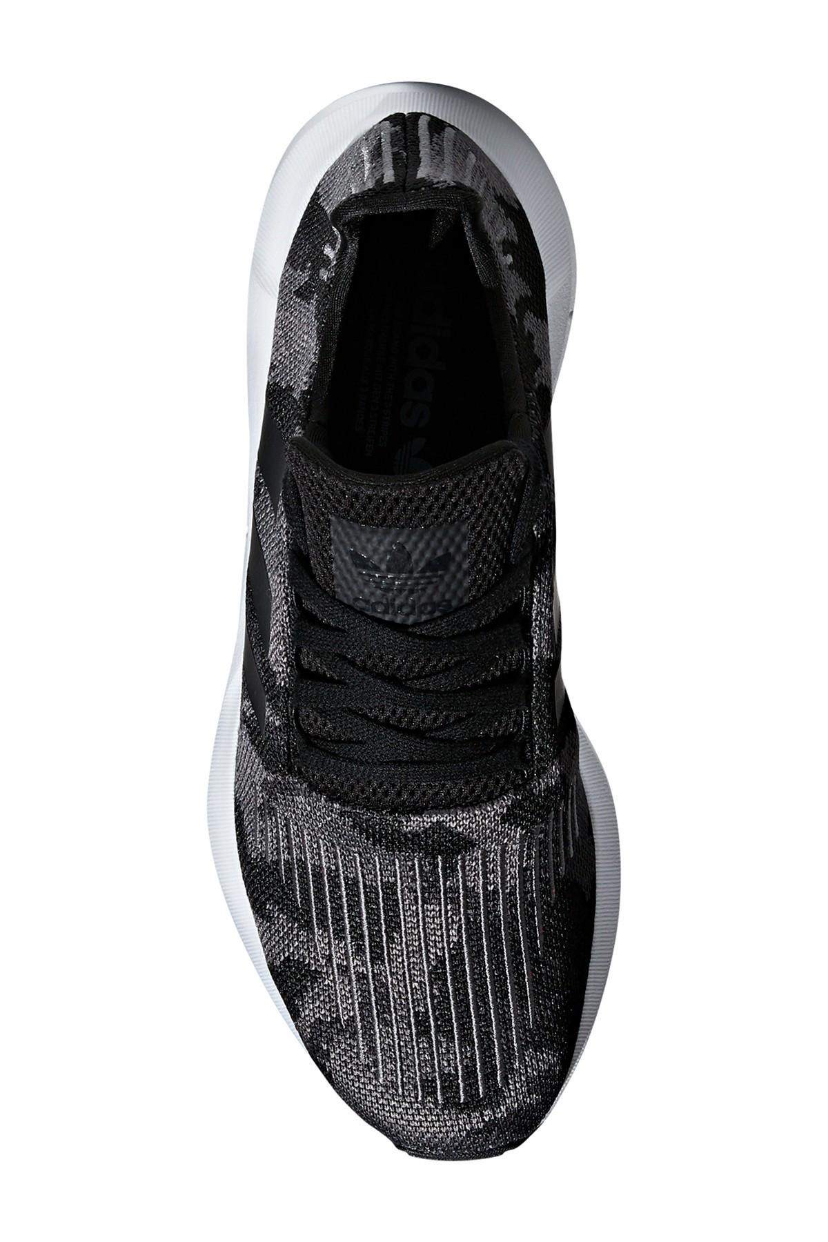 adidas Lace Swift Run Core Black Camo Mens Shoes for Men - Lyst