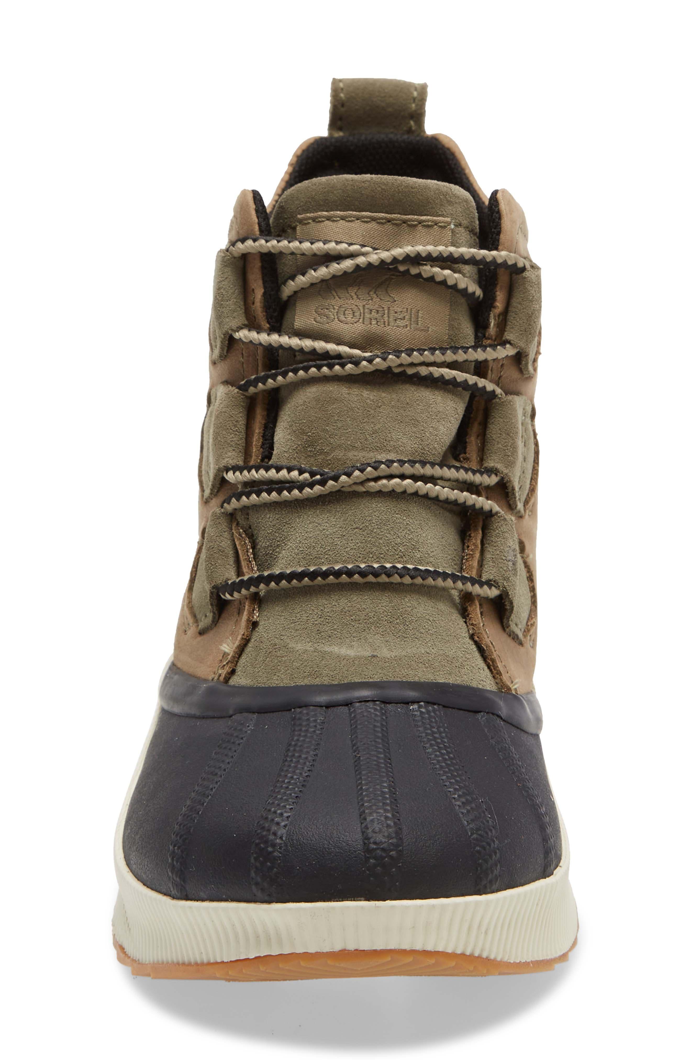 Sorel Out N About Iii Waterproof Boot In Sage Black At Nordstrom Rack | Lyst