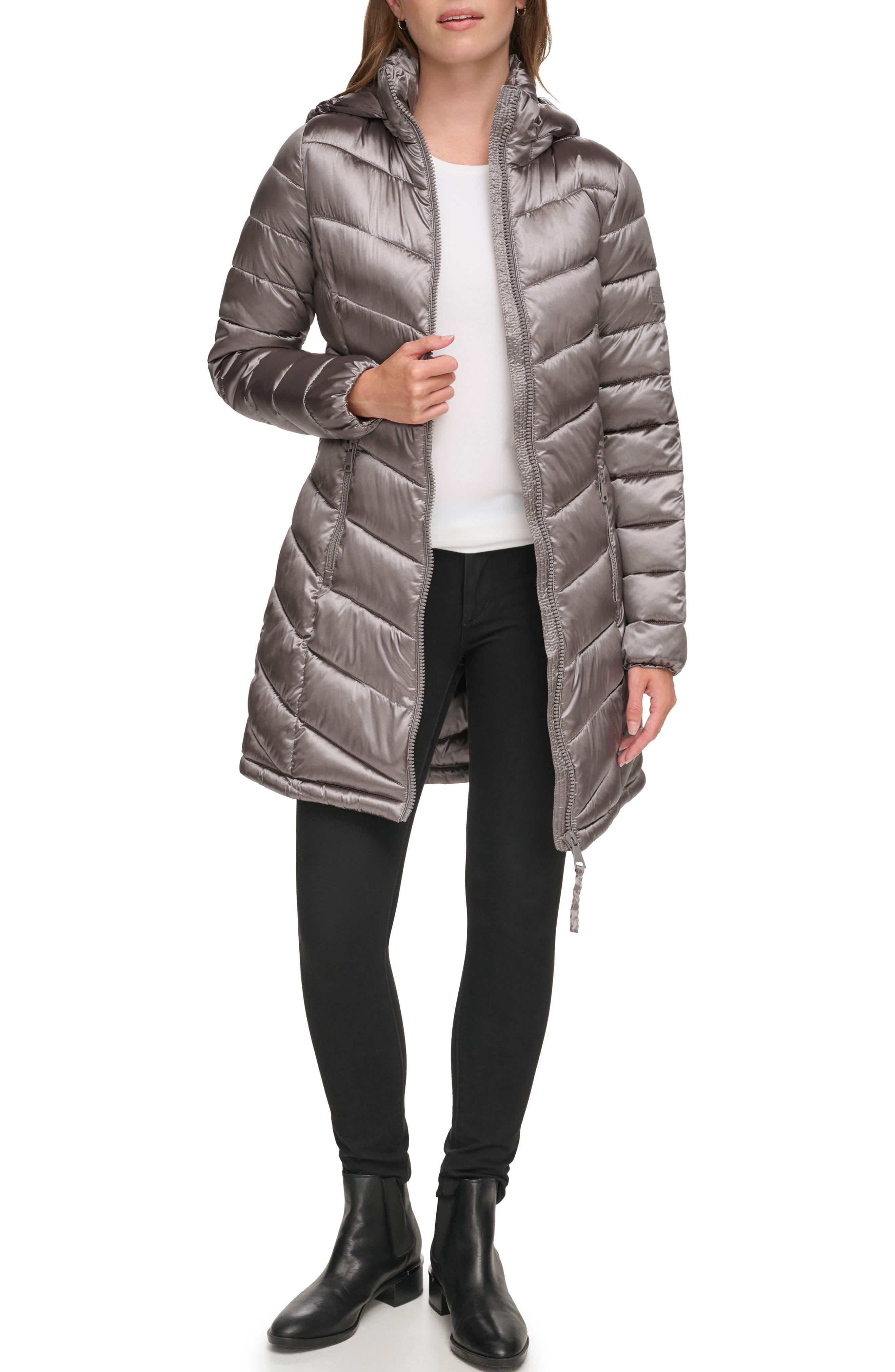 Calvin klein quilted walker jacket cheap