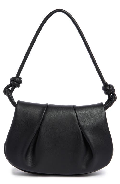 ★Polysooem★ FRINGED TWEED SHOULDER BAG, BLACK Black Fringe Purse Crossbody Bag for Women, Vintage Stud