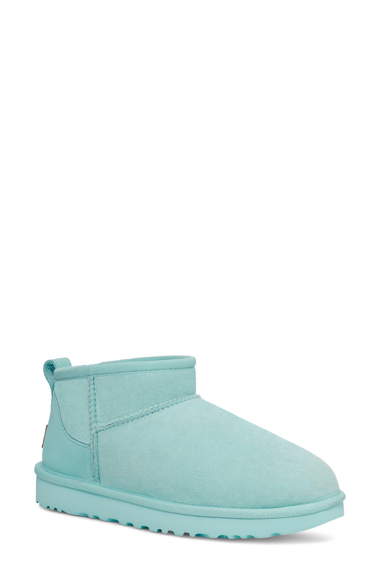 UGG Wool Ultra Mini Classic Boot In Sky At Nordstrom Rack in Blue | Lyst
