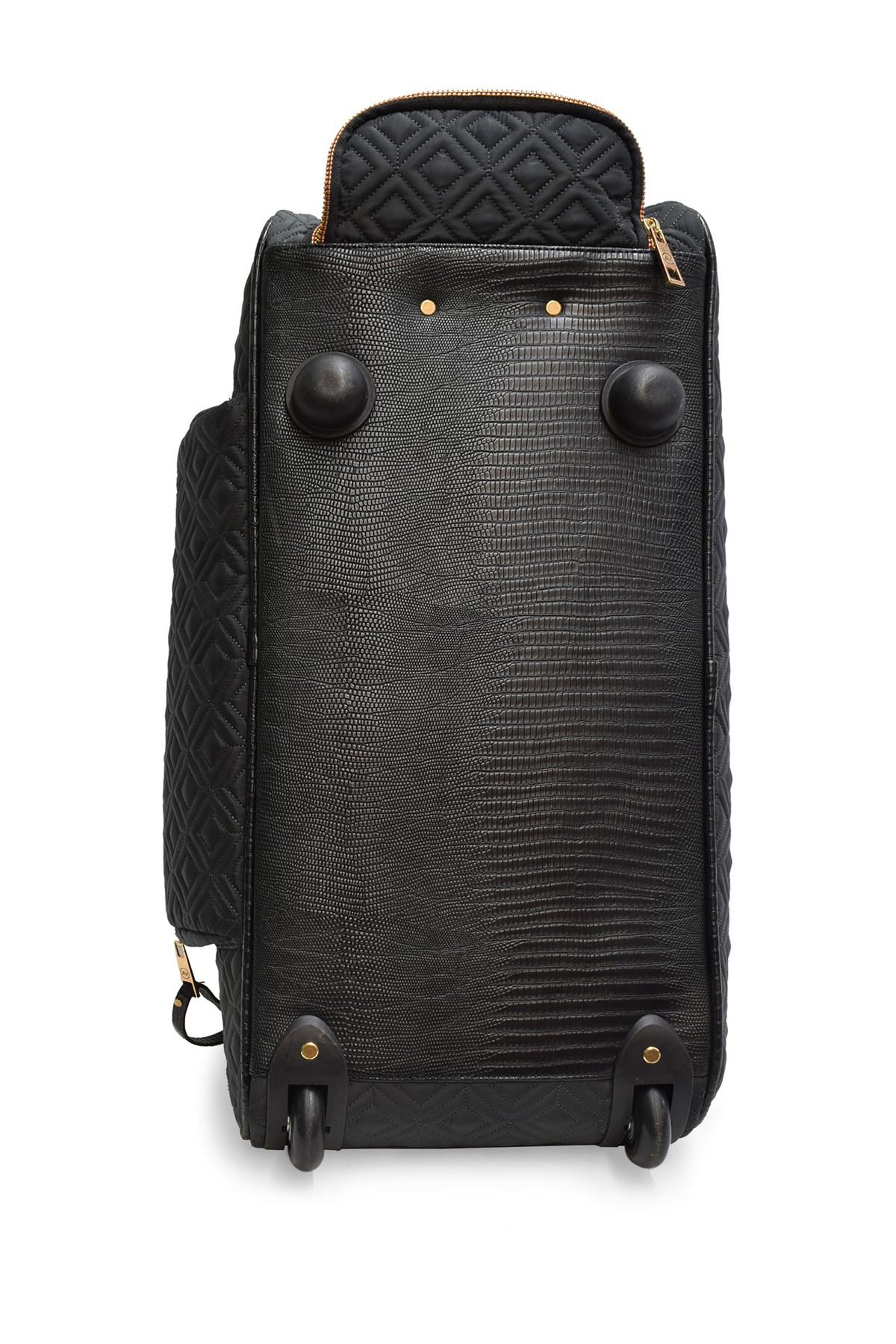 adrienne vittadini rolling duffel