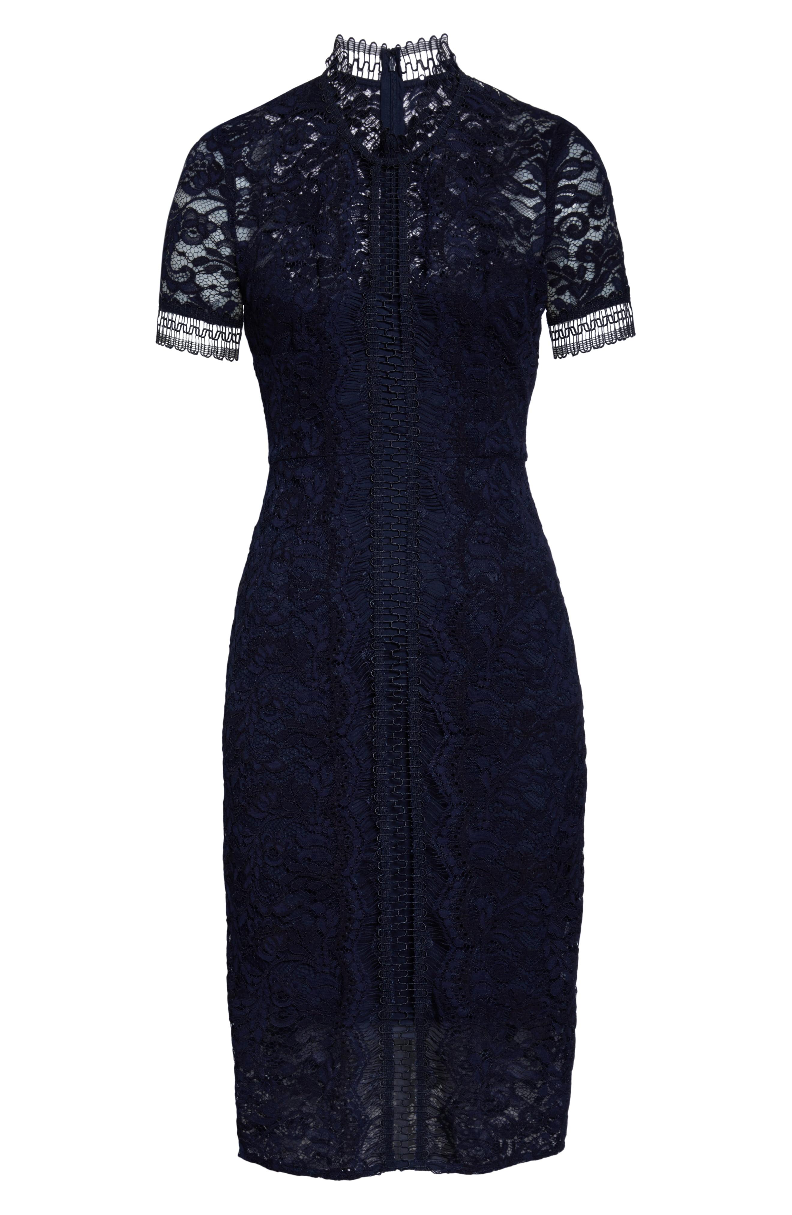 Eliza j sleeveless lace sheath dress cheap