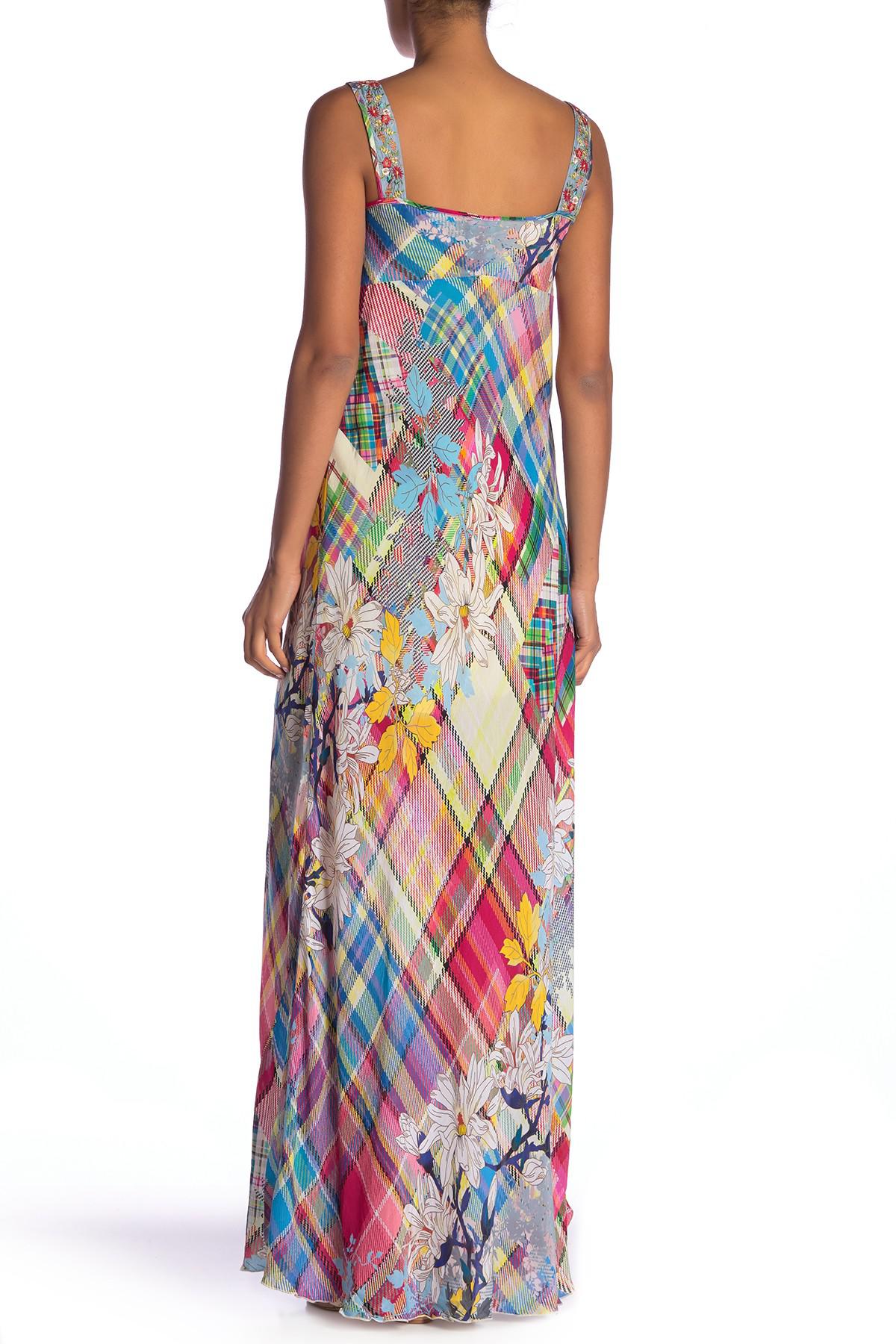 johnny was linsu maxi tank dress