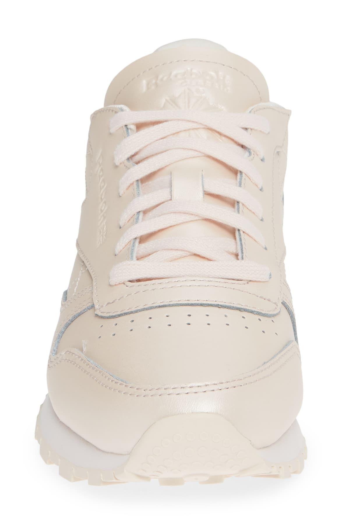 reebok classic leather mid pale pink