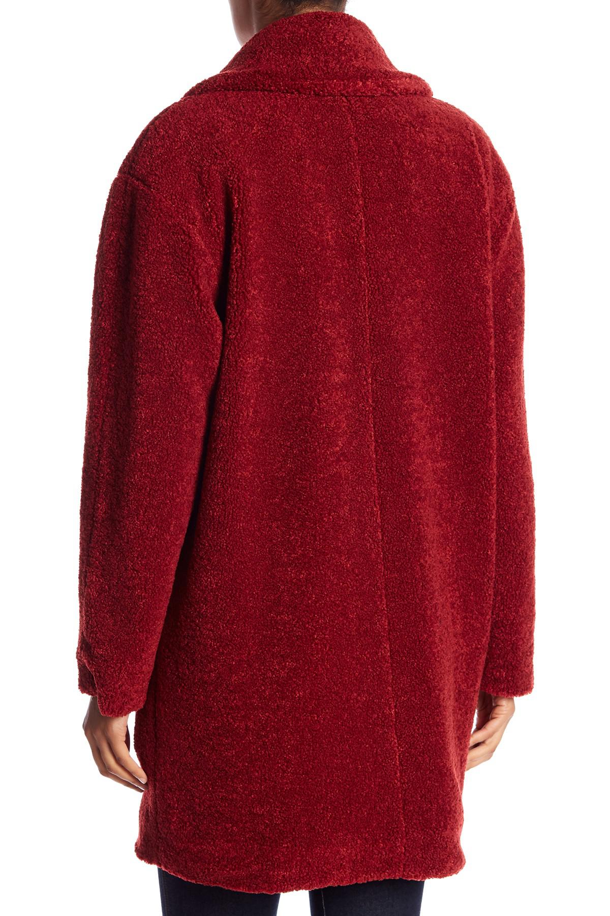 teddy bear jacket red